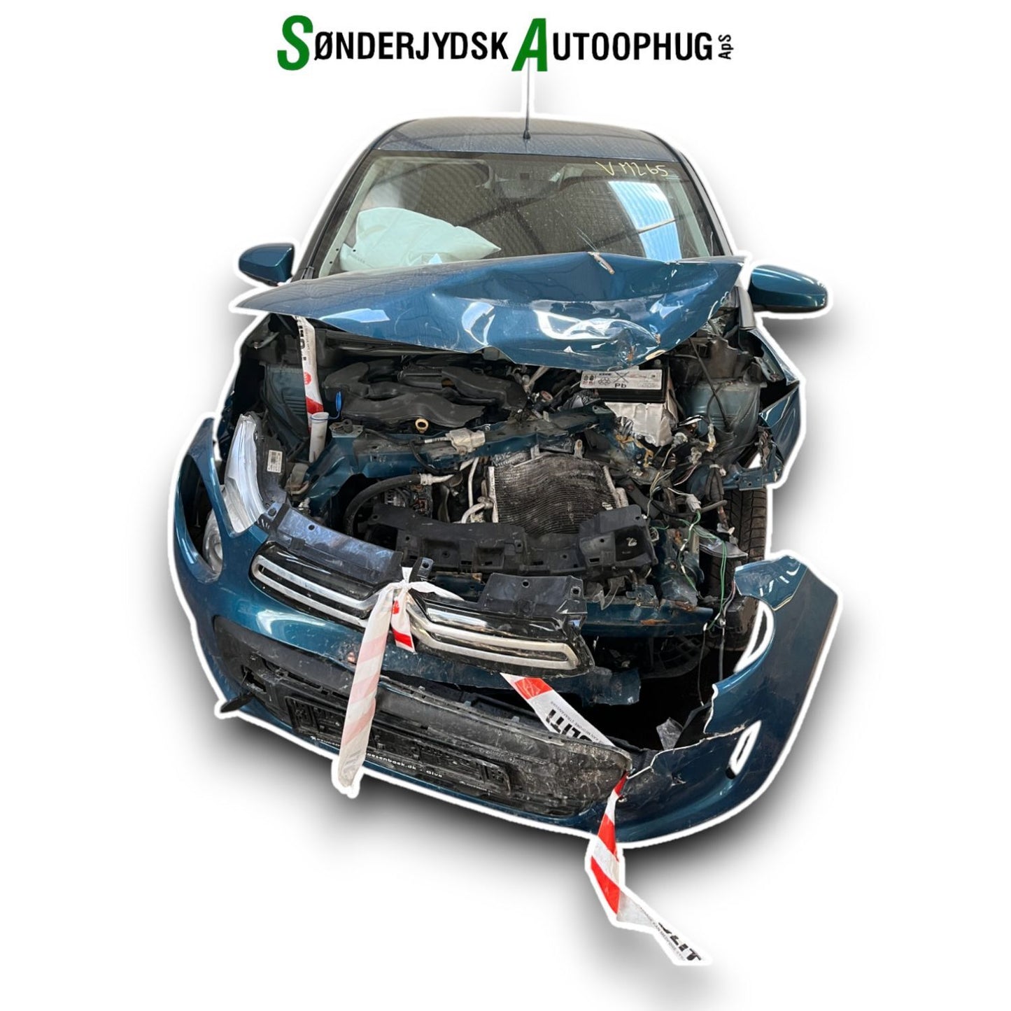 Citroen C1 Pluk-Selv-Bil Med OEM Nr. Ophugger Fra Citroen Ophugger