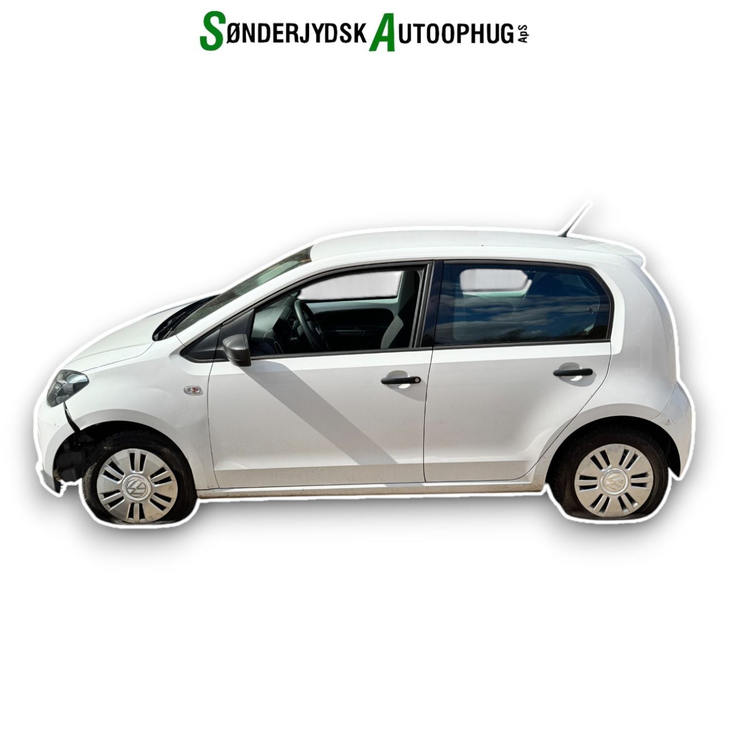 VW Up Pluk-Selv-Bil Med OEM Nr. Ophugger Fra VW Ophugger