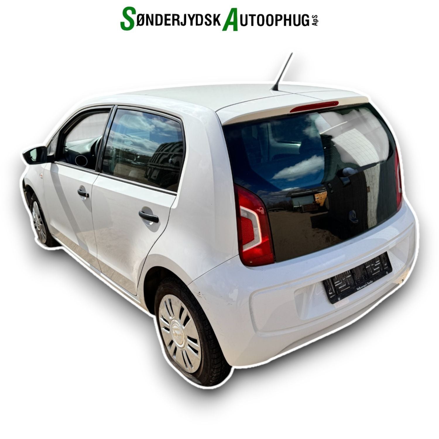 VW UP Pluk-Selv-Bil Med OEM Nr. Ophugger Fra VW Ophugger