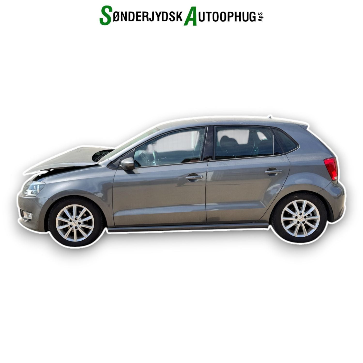VW Polo 6R Pluk-Selv-Bil Med OEM Nr. Ophugger Fra VW Ophugger