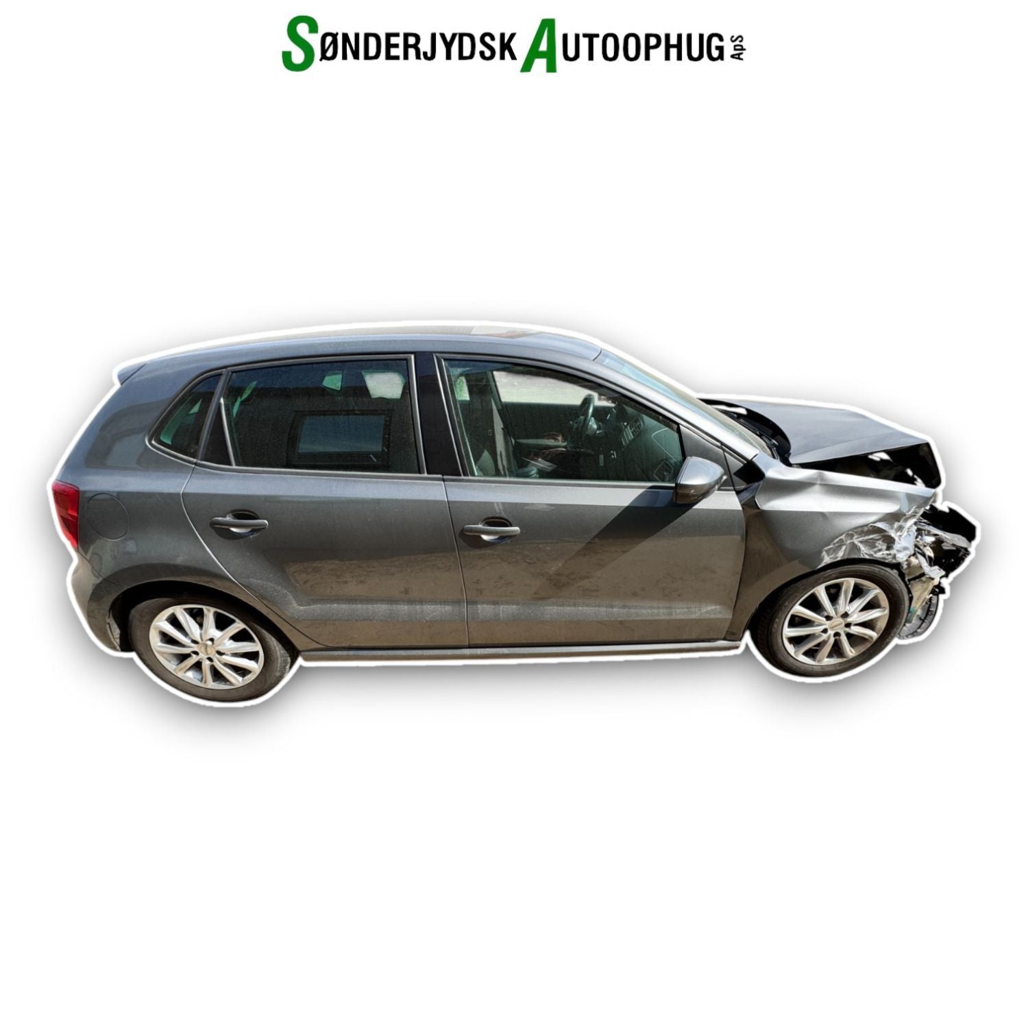 VW Polo 6R Pluk-Selv-Bil Med OEM Nr. Ophugger Fra VW Ophugger