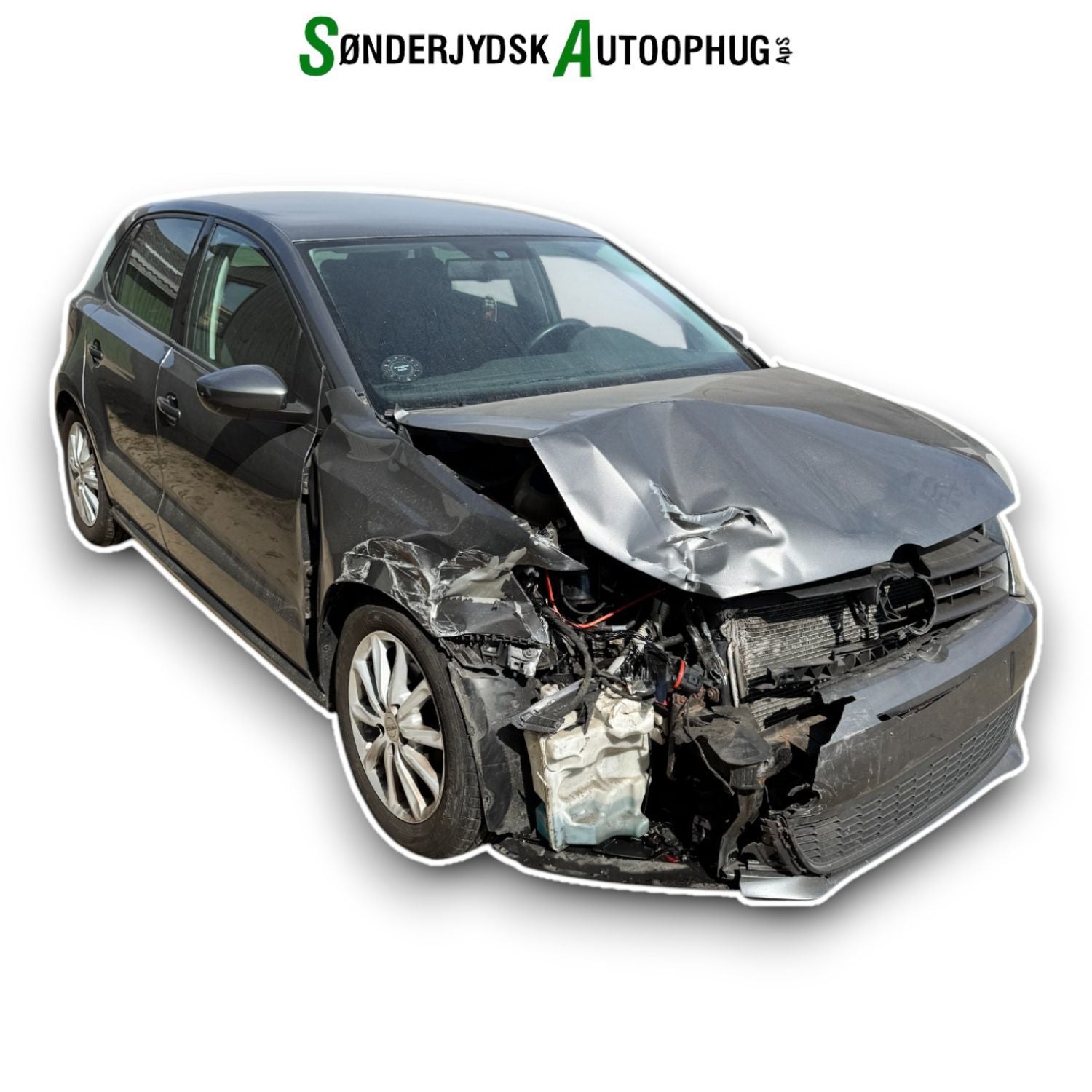 VW Polo 6R Pluk-Selv-Bil Med OEM Nr. Ophugger Fra VW Ophugger