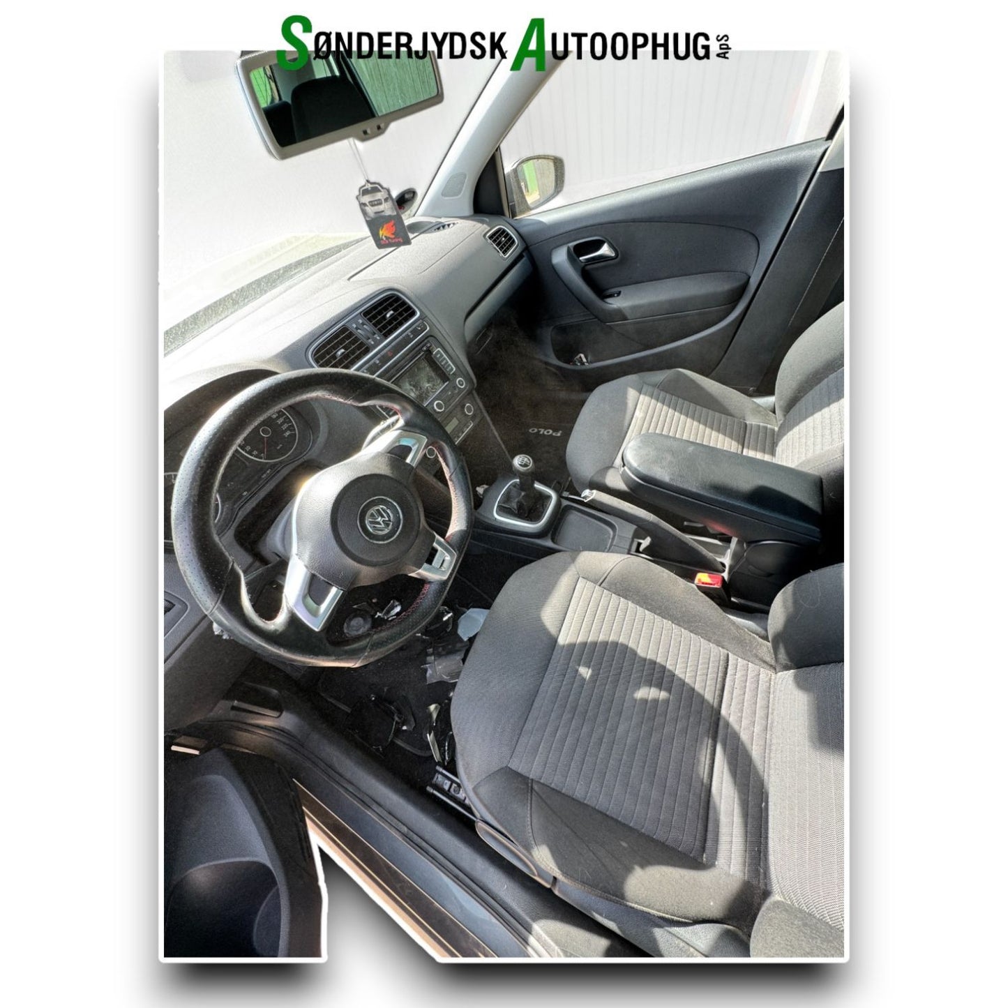VW Polo 6R Pluk-Selv-Bil Med OEM Nr. Ophugger Fra VW Ophugger