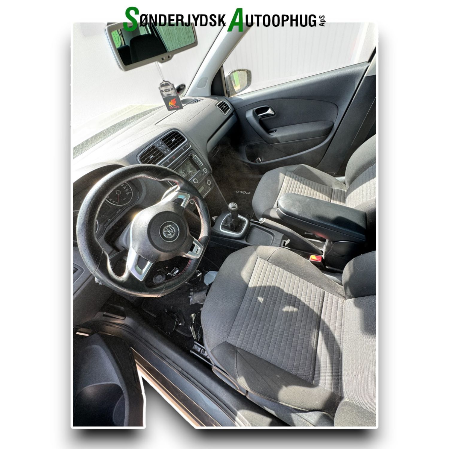 VW Polo 6R Pluk-Selv-Bil Med OEM Nr. Ophugger Fra VW Ophugger