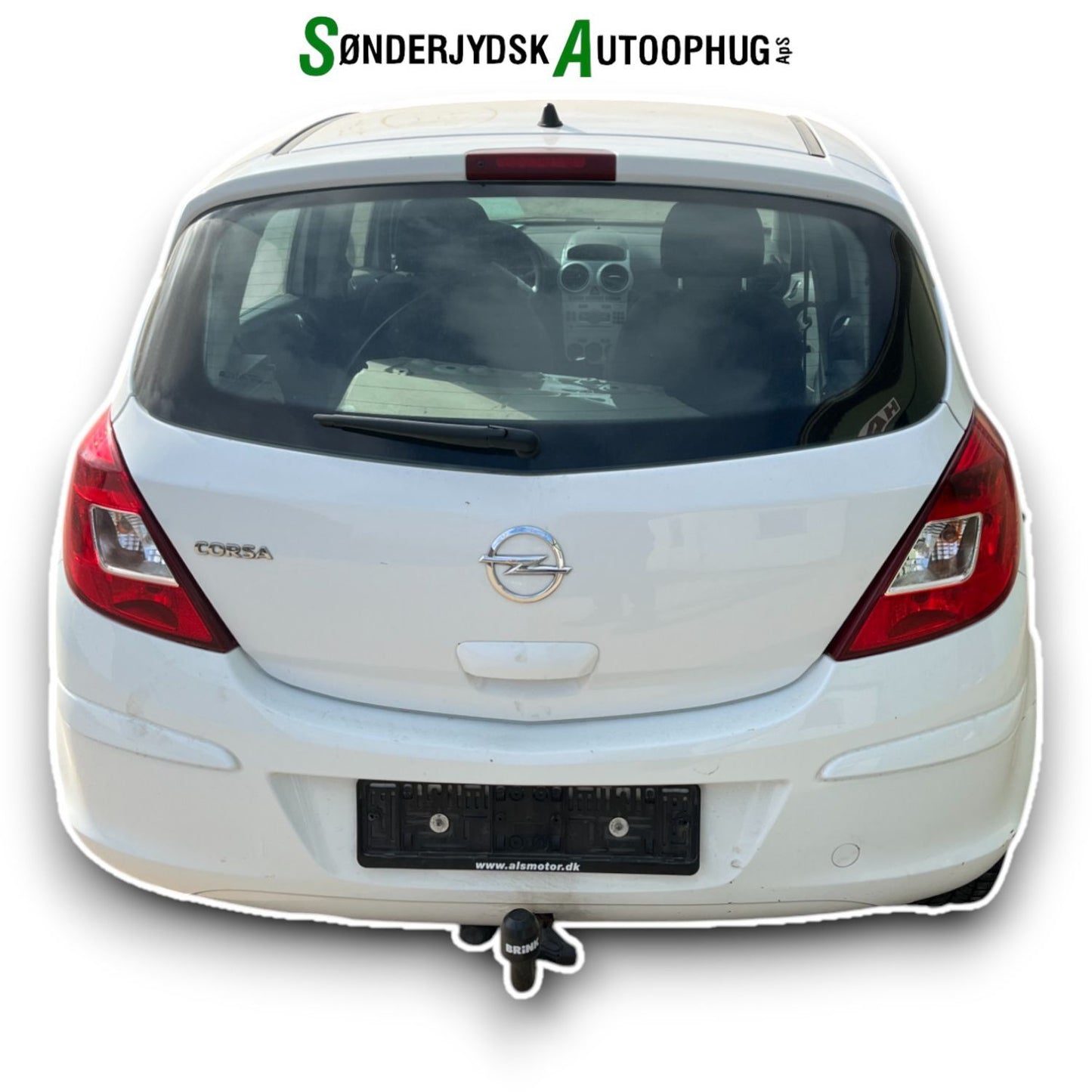 Opel Corsa D Pluk-Selv-Bil Med OEM Nr. Ophugger Fra Opel Ophugger