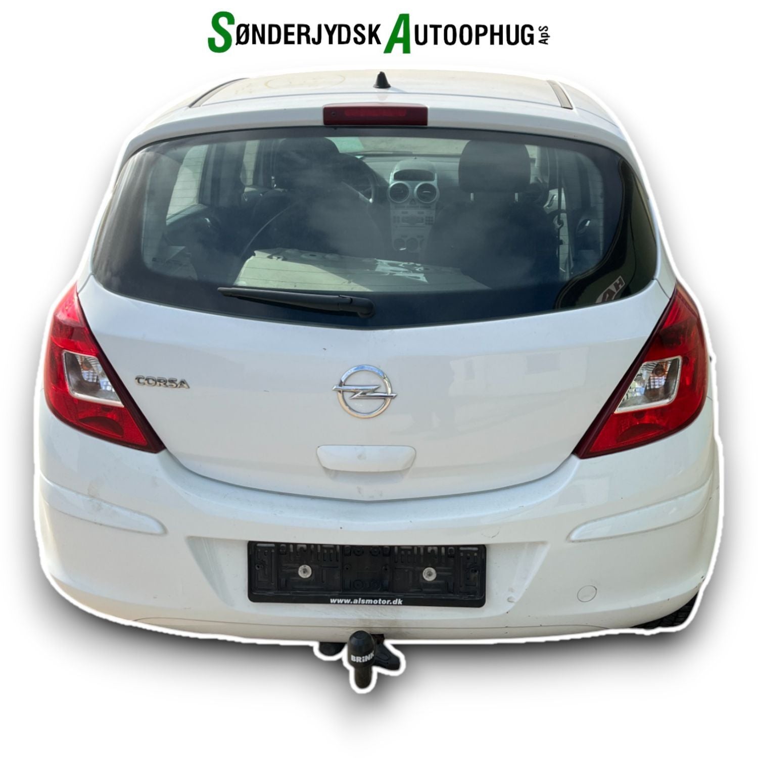 Opel Corsa D Pluk-Selv-Bil Med OEM Nr. Ophugger Fra Opel Ophugger