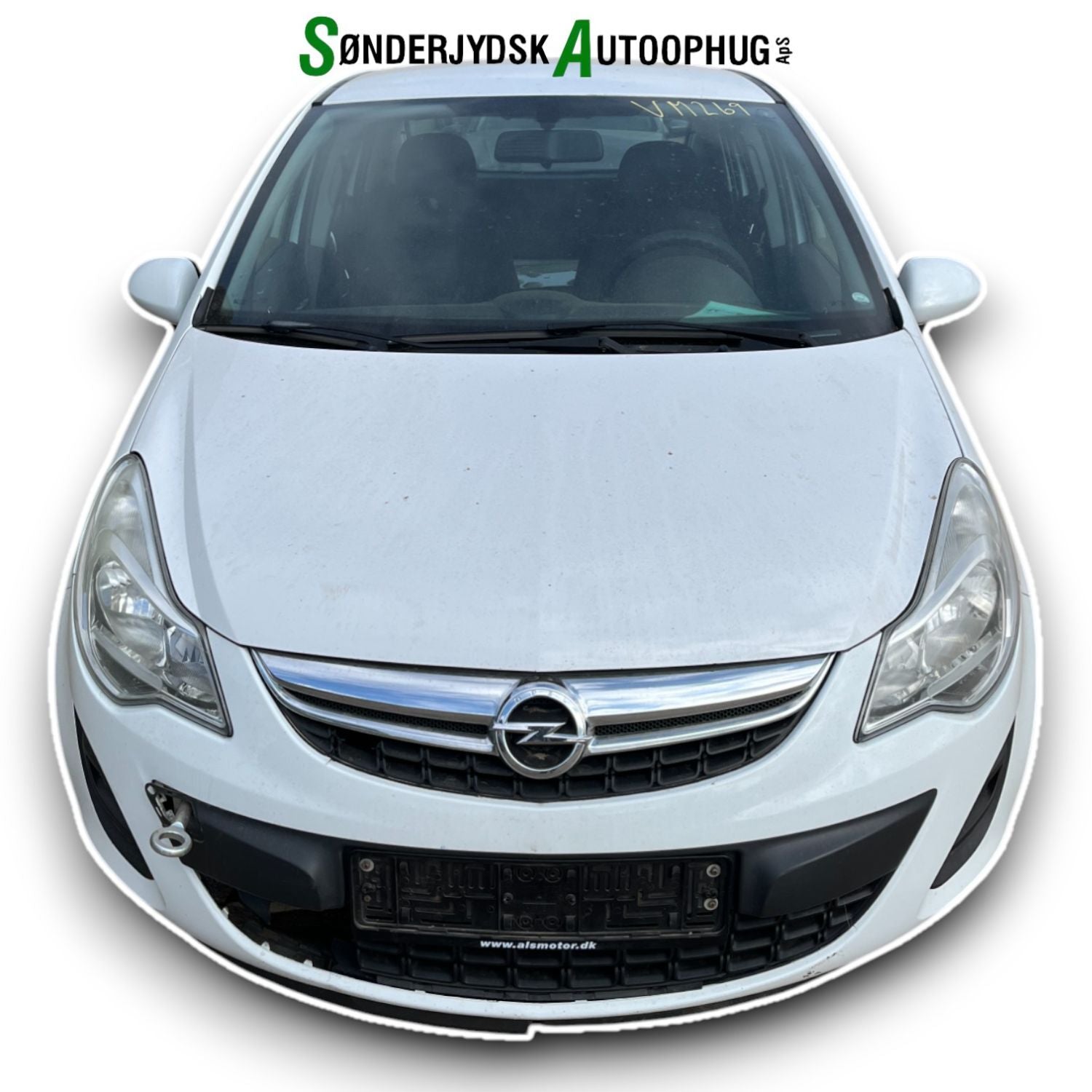 Opel Corsa D Pluk-Selv-Bil Med OEM Nr. Ophugger Fra Opel Ophugger