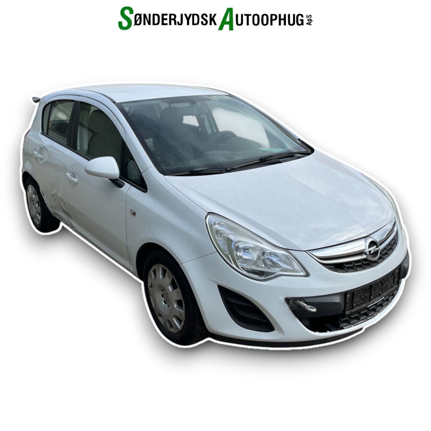 Opel Corsa D Pluk-Selv-Bil Med OEM Nr. Ophugger Fra Opel Ophugger
