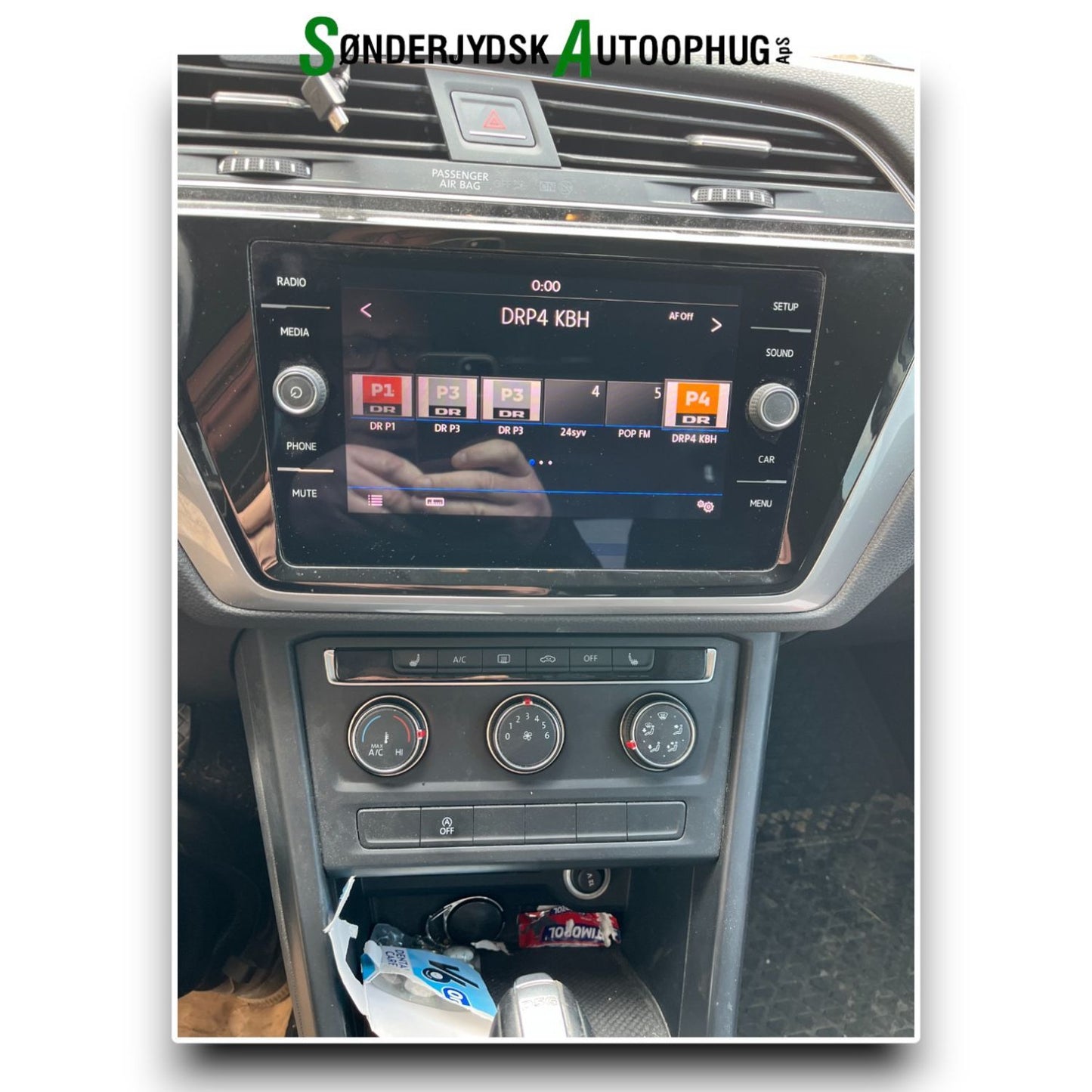 VW Touran 5T Pluk-Selv-Bil Med OEM Nr. Ophugger Fra VW Ophugger