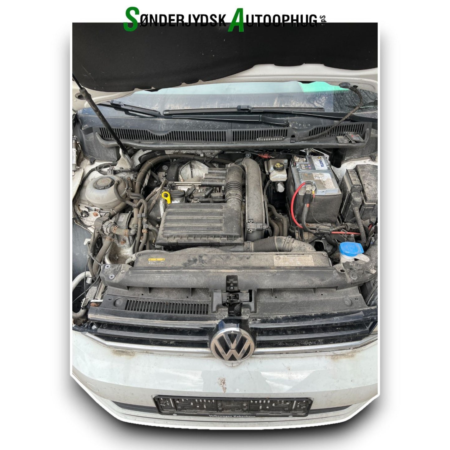 VW Touran 5T Pluk-Selv-Bil Med OEM Nr. Ophugger Fra VW Ophugger