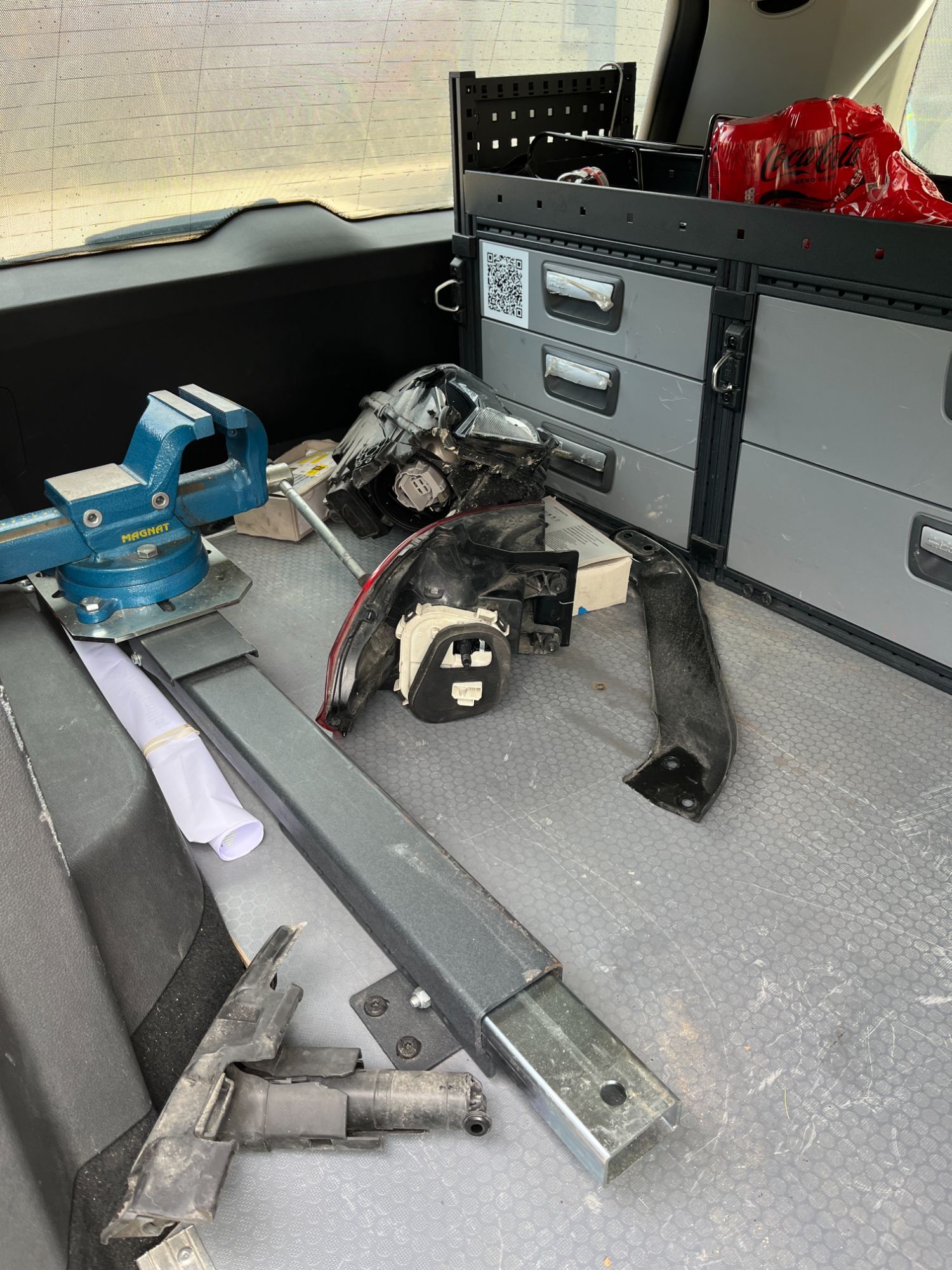 VW Touran 5T Pluk-Selv-Bil Med OEM Nr. Ophugger Fra VW Ophugger