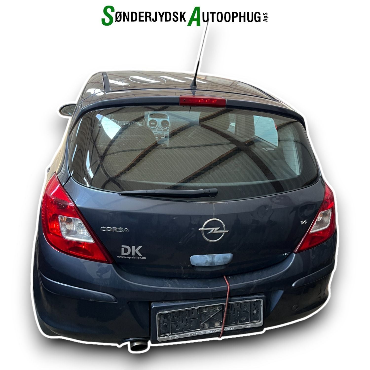 Opel Corsa D Pluk-Selv-Bil Med OEM Nr. Ophugger Fra Opel Ophugger