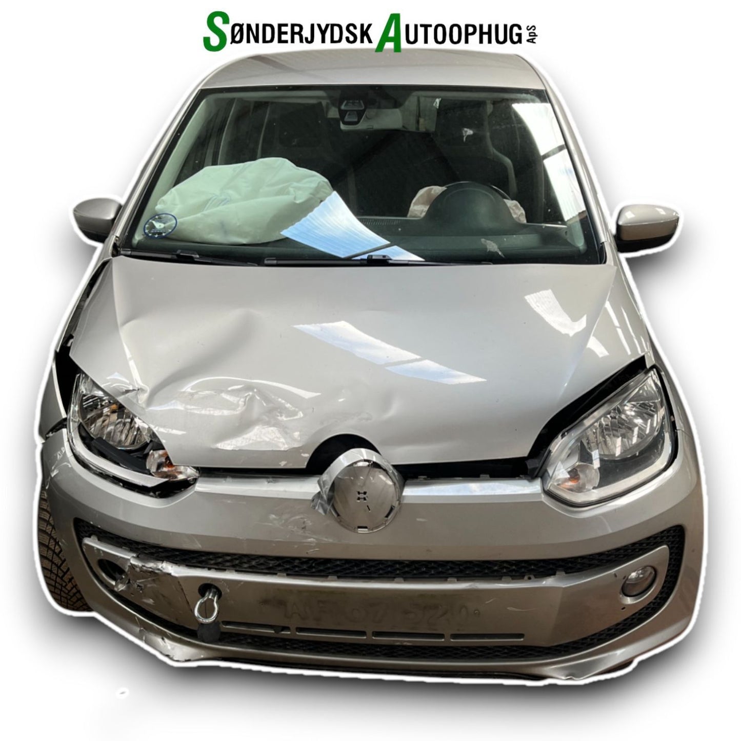 VW UP Pluk-Selv-Bil Med OEM Nr. Ophugger Fra VW Ophugger