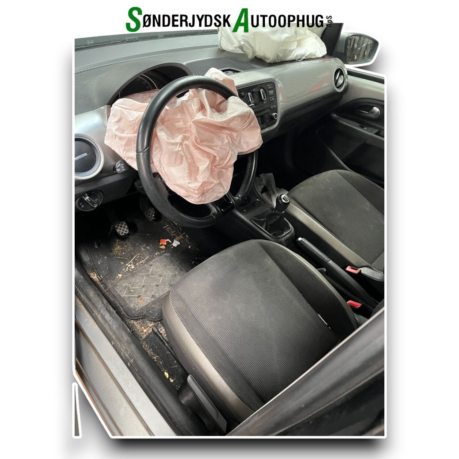 VW Up Pluk-Selv-Bil Med OEM Nr. Ophugger Fra VW Ophugger