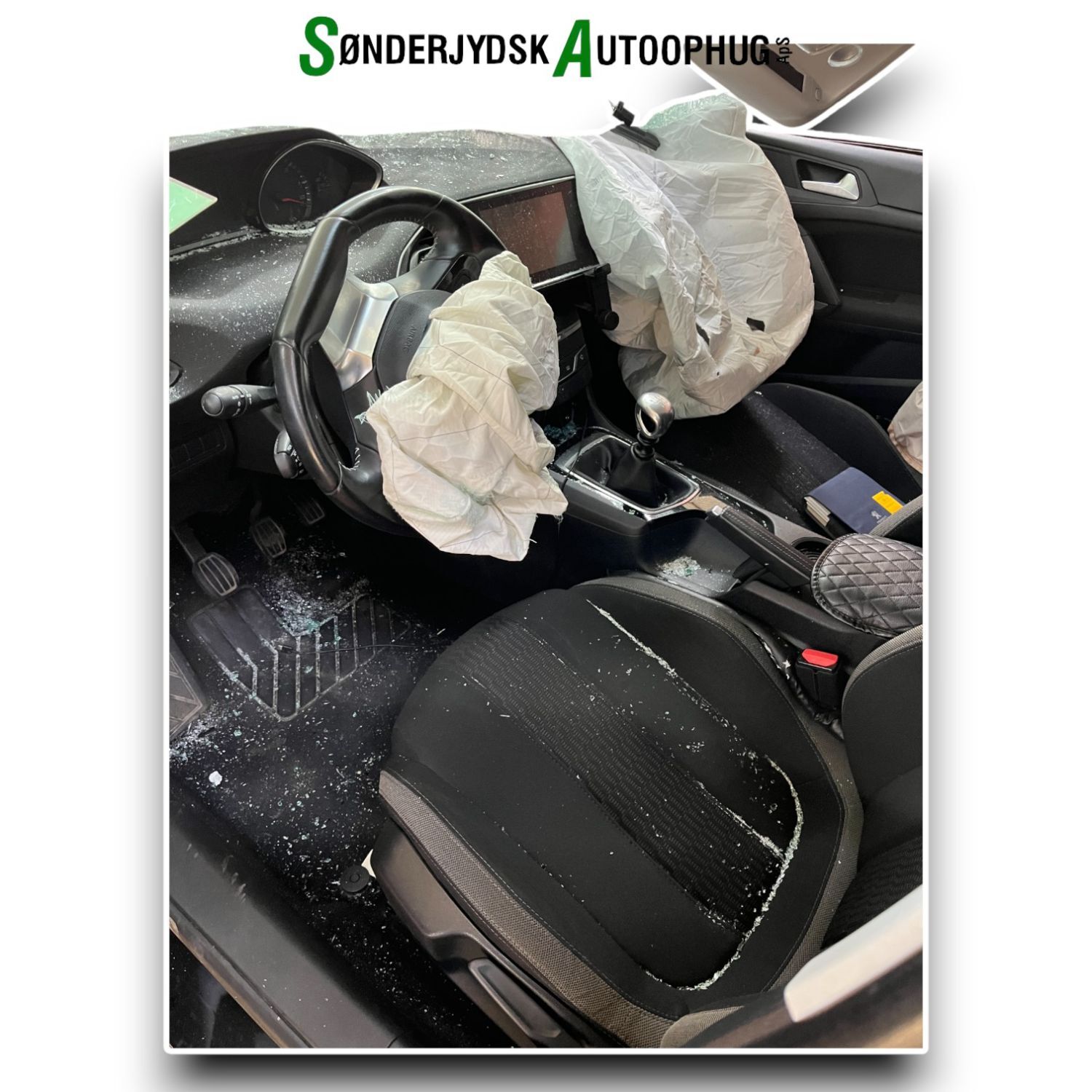 Peugeot 308 Pluk-Selv-Bil Med OEM Nr. Ophugger Fra Peugeot Ophugger