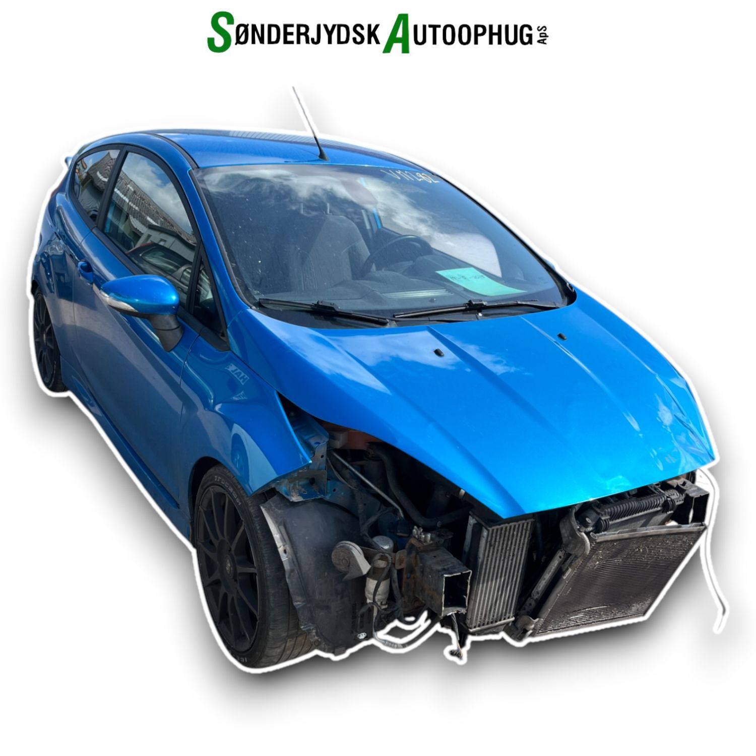 Ford Fiesta 7 Pluk-Selv-Bil Med OEM Nr. Ophugger Fra Ford Ophugger