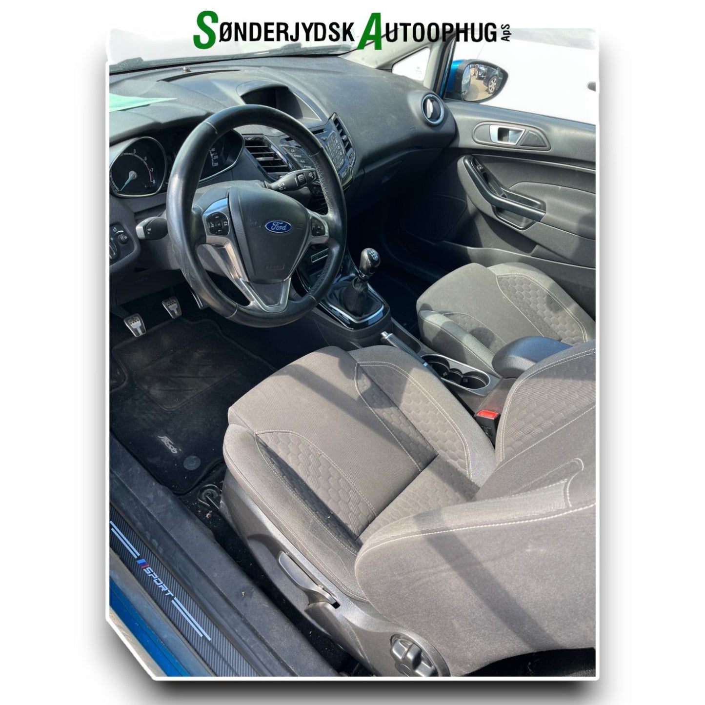 Ford Fiesta 7 Pluk-Selv-Bil Med OEM Nr. Ophugger Fra Ford Ophugger