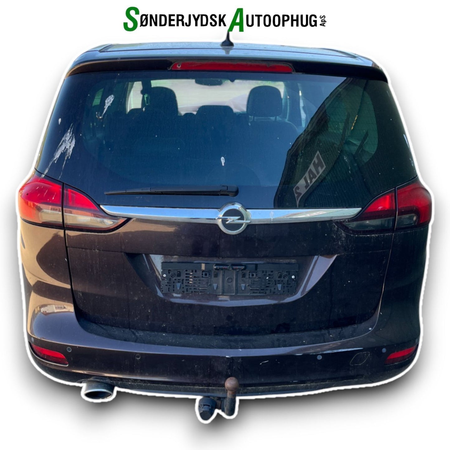 Opel Zafira C Tourer Pluk-Selv-Bil Med OEM Nr. Ophugger Fra Opel Ophugger