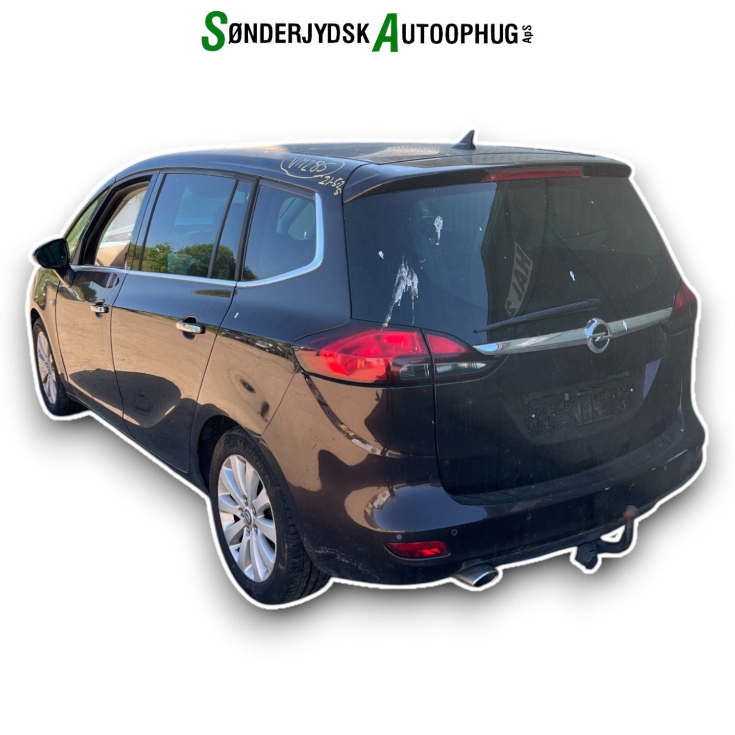 Opel Zafira C Tourer Pluk-Selv-Bil Med OEM Nr. Ophugger Fra Opel Ophugger