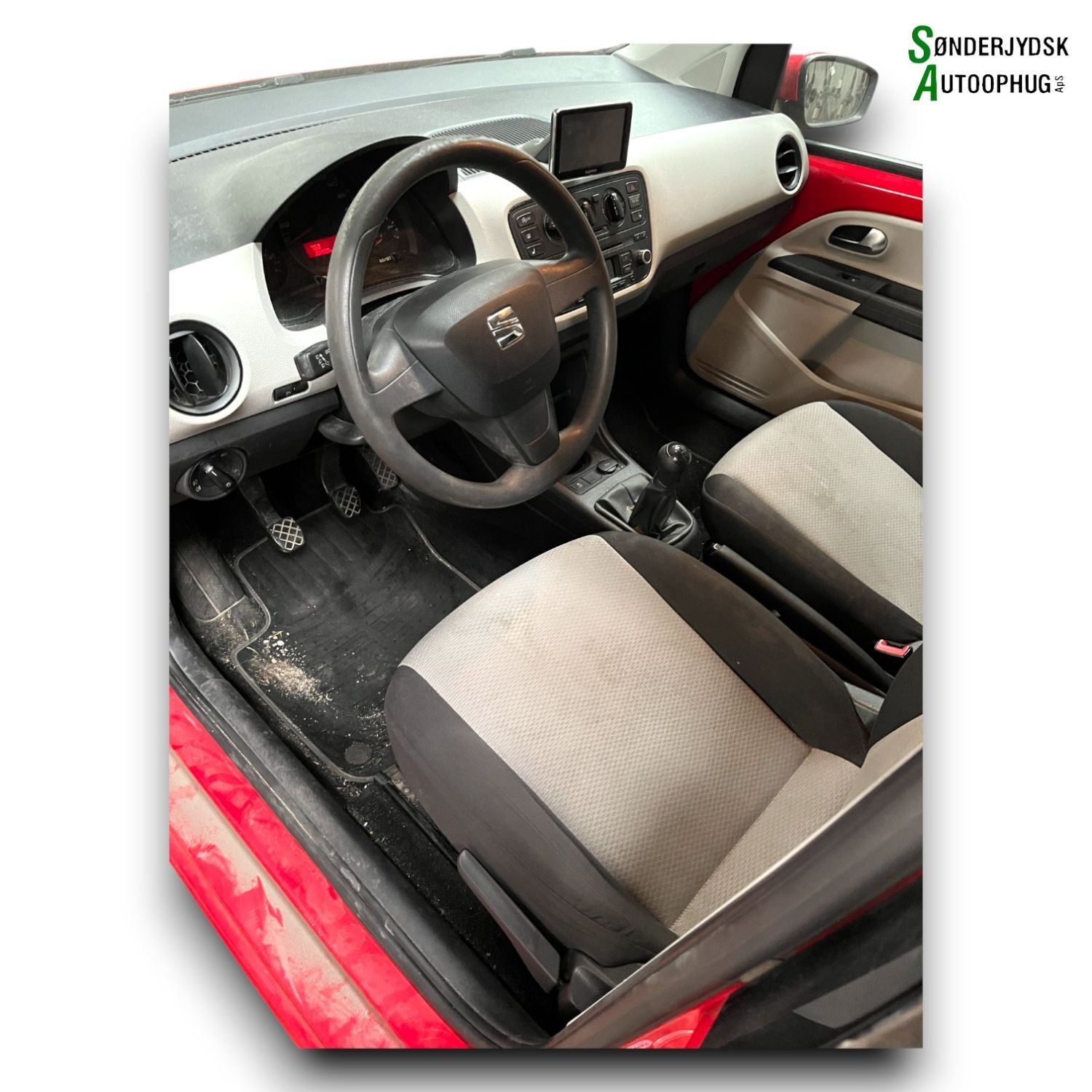 Seat Mii Pluk-Selv-Bil Med OEM Nr. Ophugger Fra Seat Ophugger