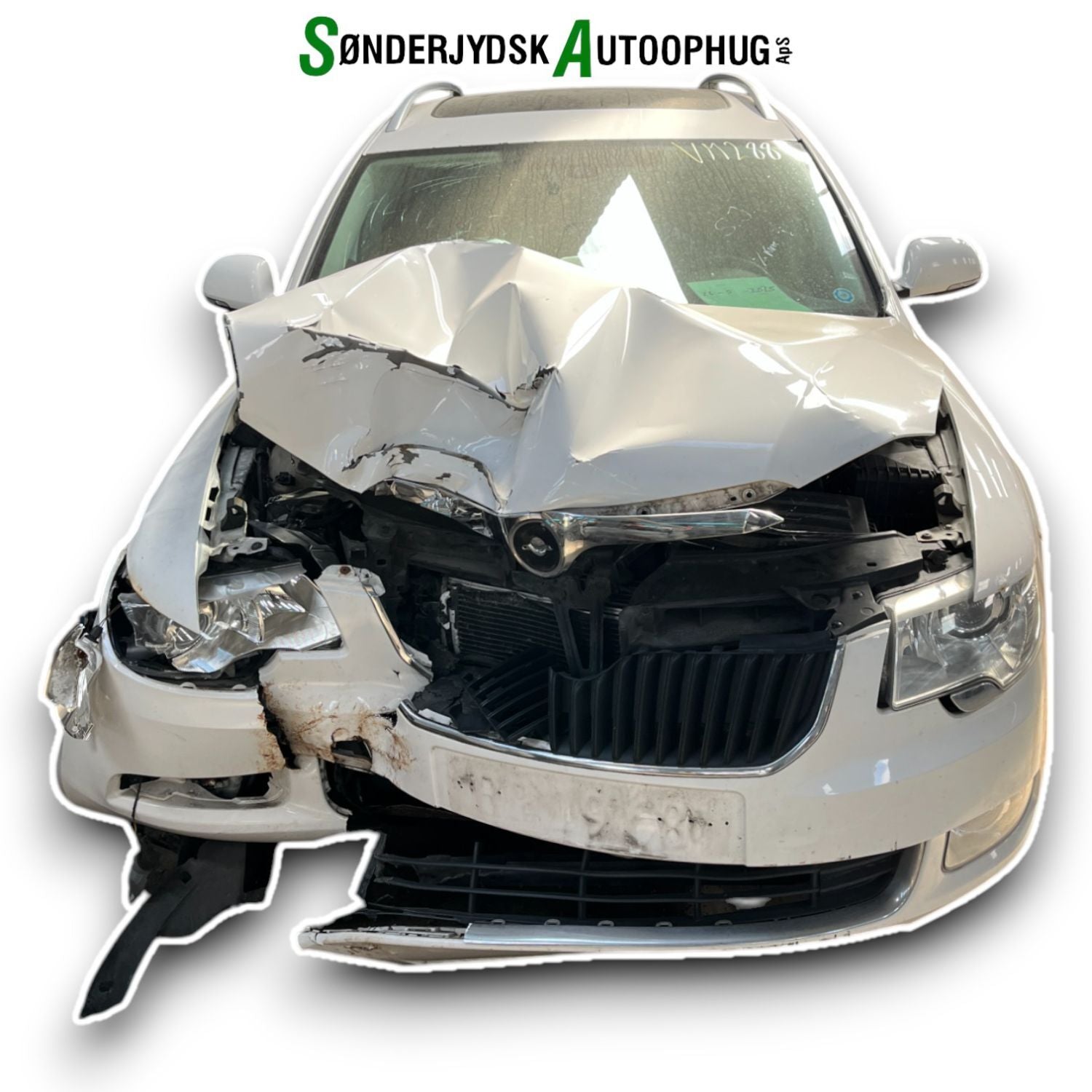 Skoda Superb Pluk-Selv-Bil Med OEM Nr. Ophugger Fra Skoda Ophugger