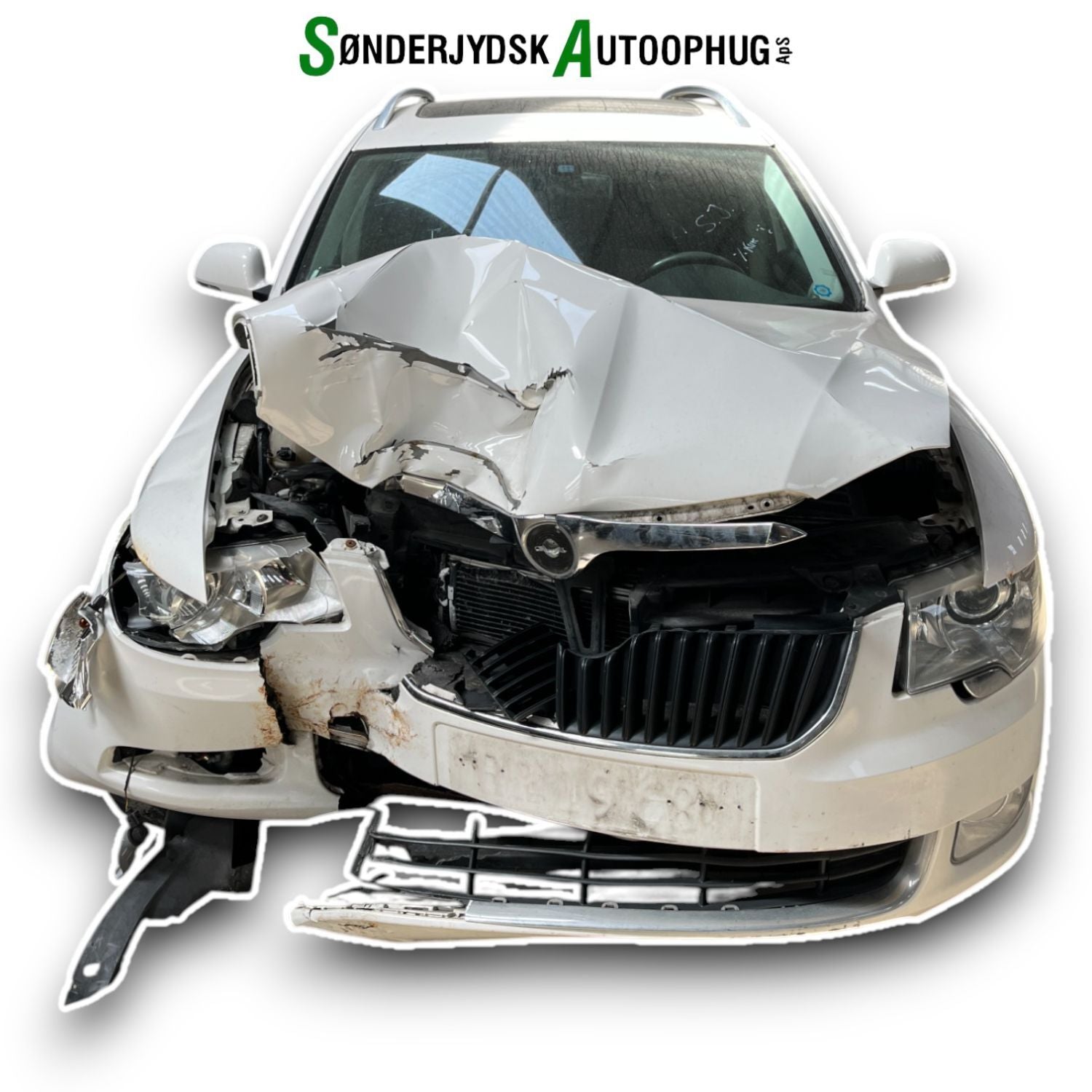 Skoda Superb Pluk-Selv-Bil Med OEM Nr. Ophugger Fra Skoda Ophugger