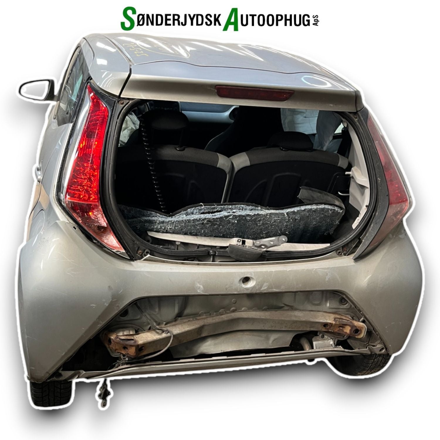 Toyota Aygo Pluk-Selv-Bil Med OEM Nr. Ophugger Fra Toyota Ophugger