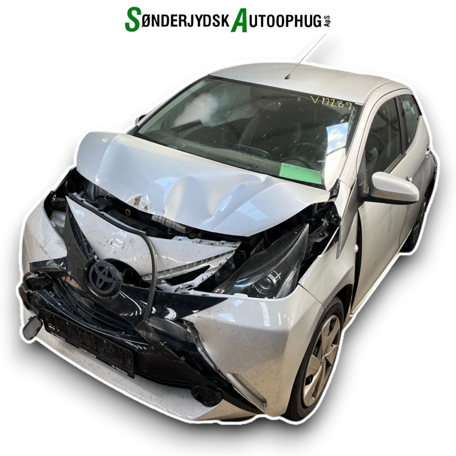 Toyota Aygo Pluk-Selv-Bil Med OEM Nr. Ophugger Fra Toyota Ophugger