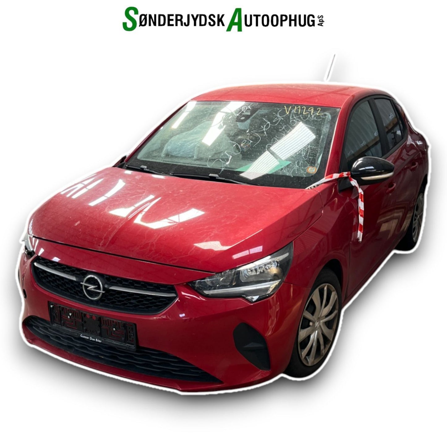 Opel Corsa F Pluk-Selv-Bil Med OEM Nr. Ophugger Fra Opel Ophugger
