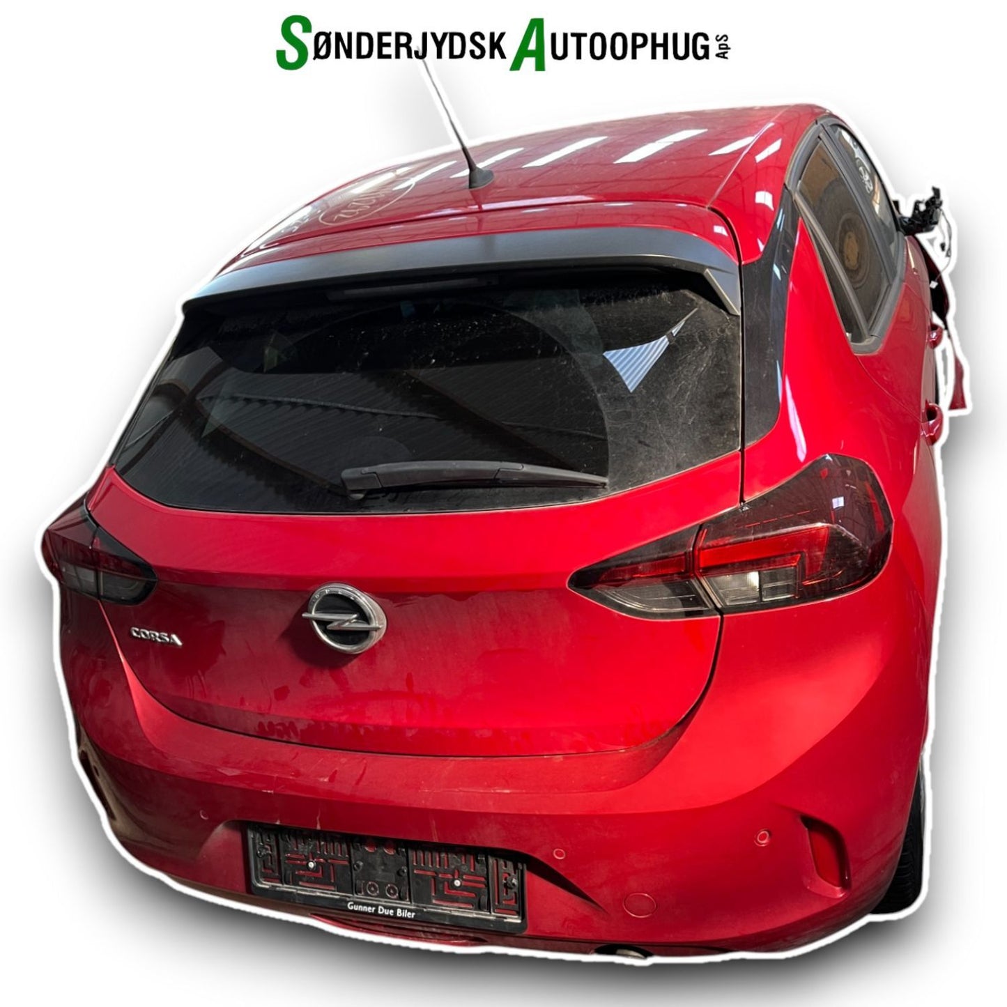 Opel Corsa F Pluk-Selv-Bil Med OEM Nr. Ophugger Fra Opel Ophugger