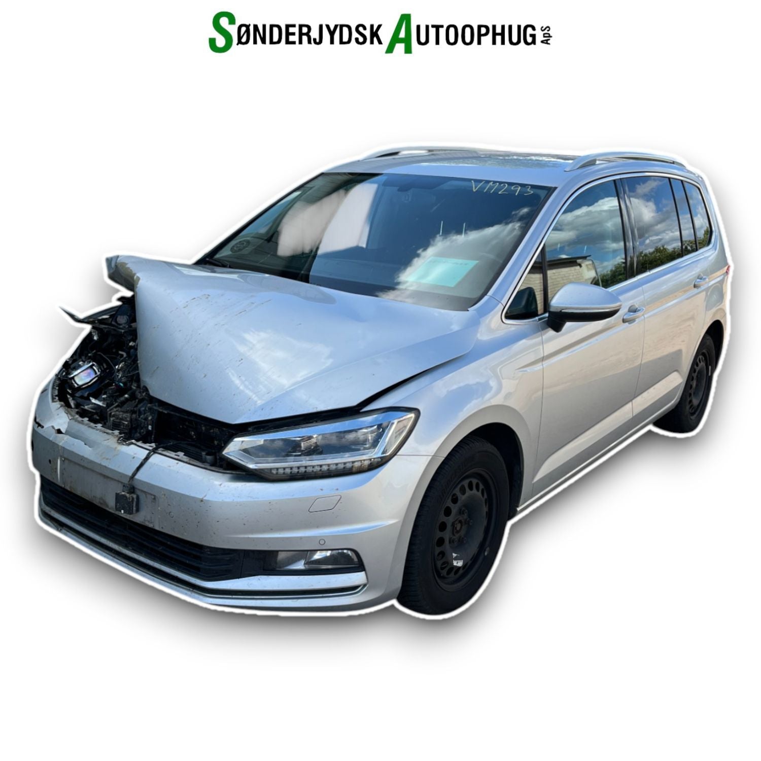 VW Touran 5T Pluk-Selv-Bil Med OEM Nr. Ophugger Fra VW Ophugger