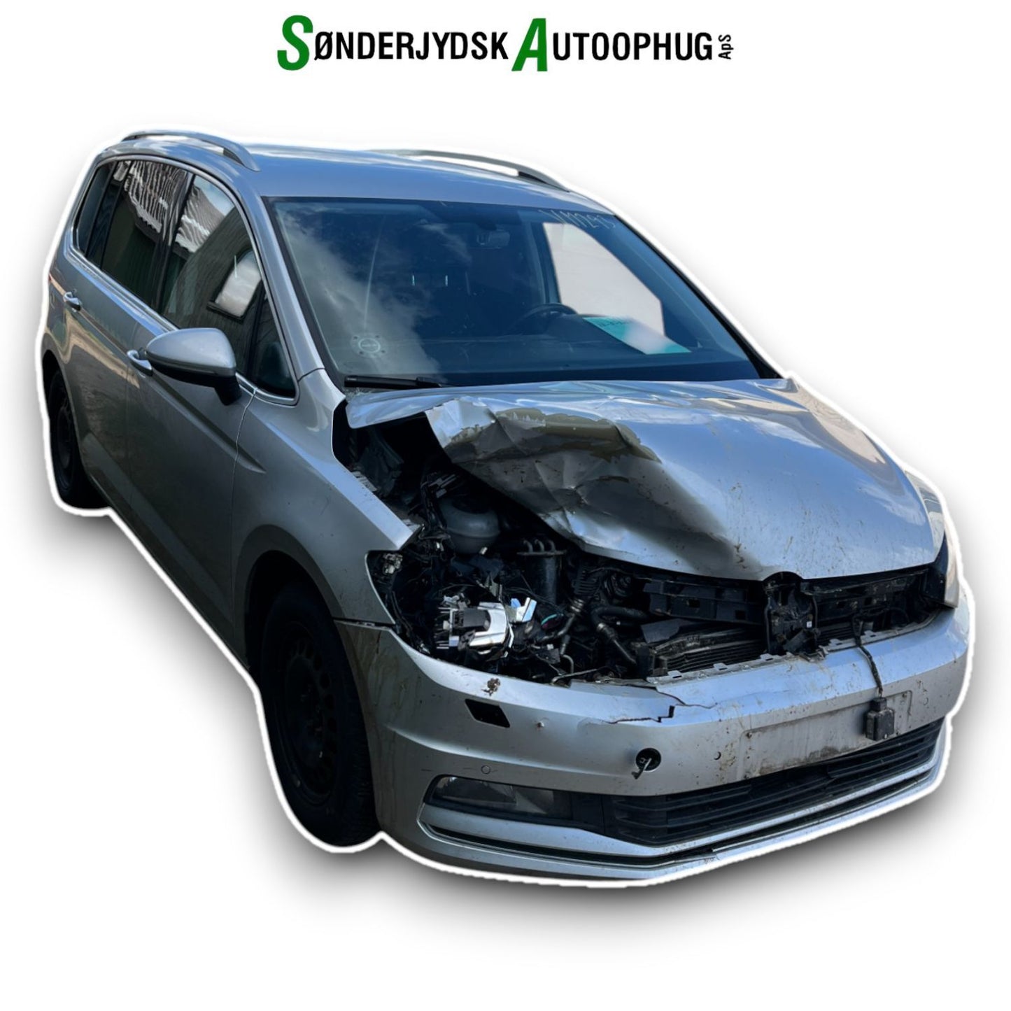 VW Touran 5T Pluk-Selv-Bil Med OEM Nr. Ophugger Fra VW Ophugger