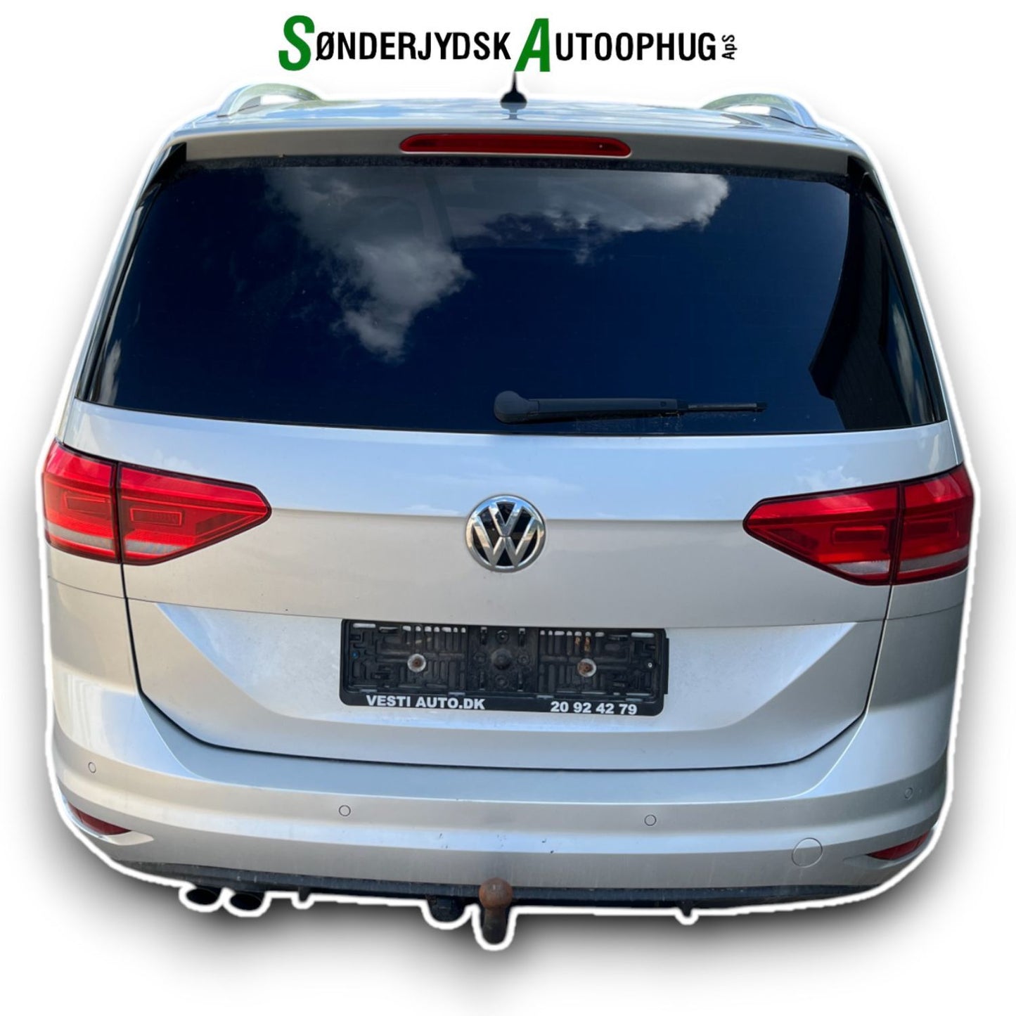 VW Touran 5T Pluk-Selv-Bil Med OEM Nr. Ophugger Fra VW Ophugger