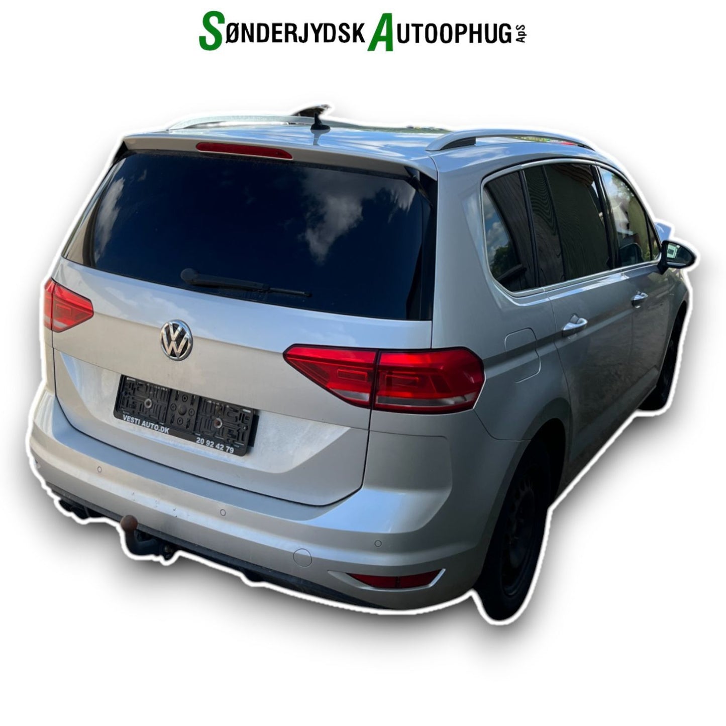 VW Touran 5T Pluk-Selv-Bil Med OEM Nr. Ophugger Fra VW Ophugger