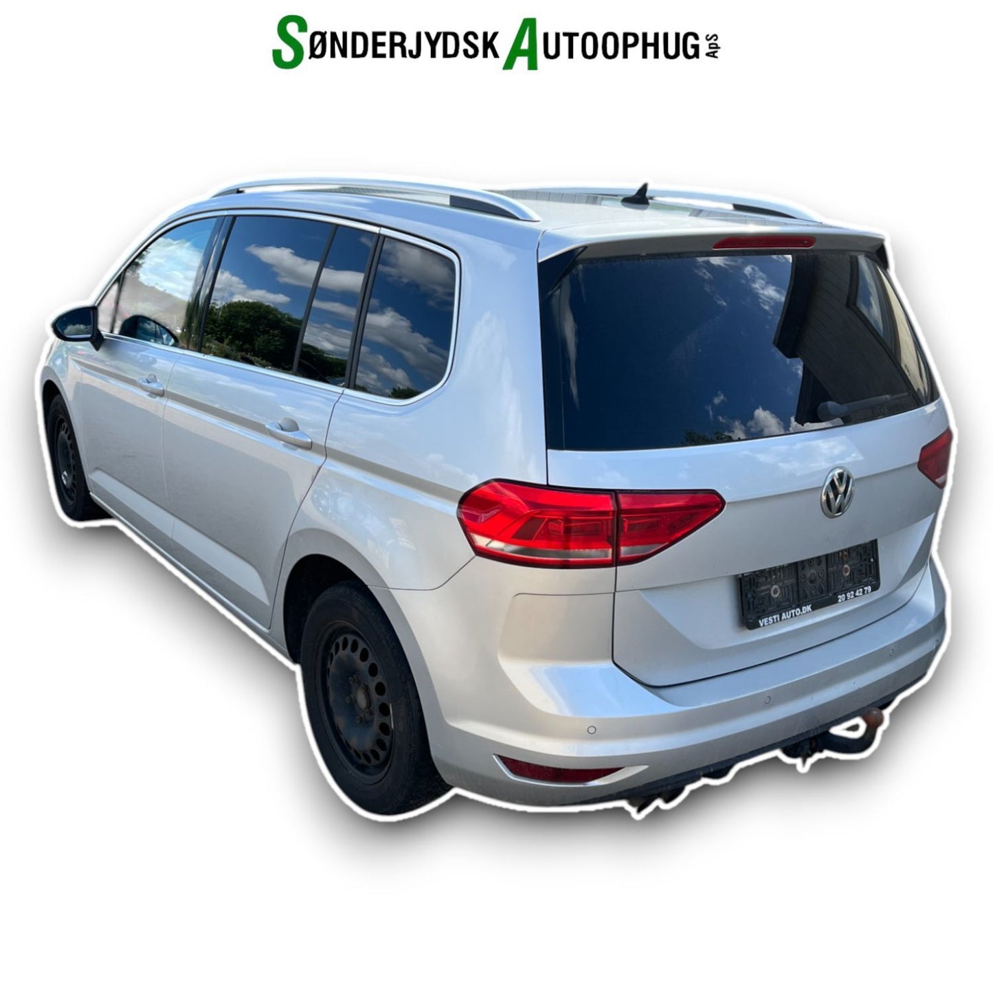 VW Touran 5T Pluk-Selv-Bil Med OEM Nr. Ophugger Fra VW Ophugger