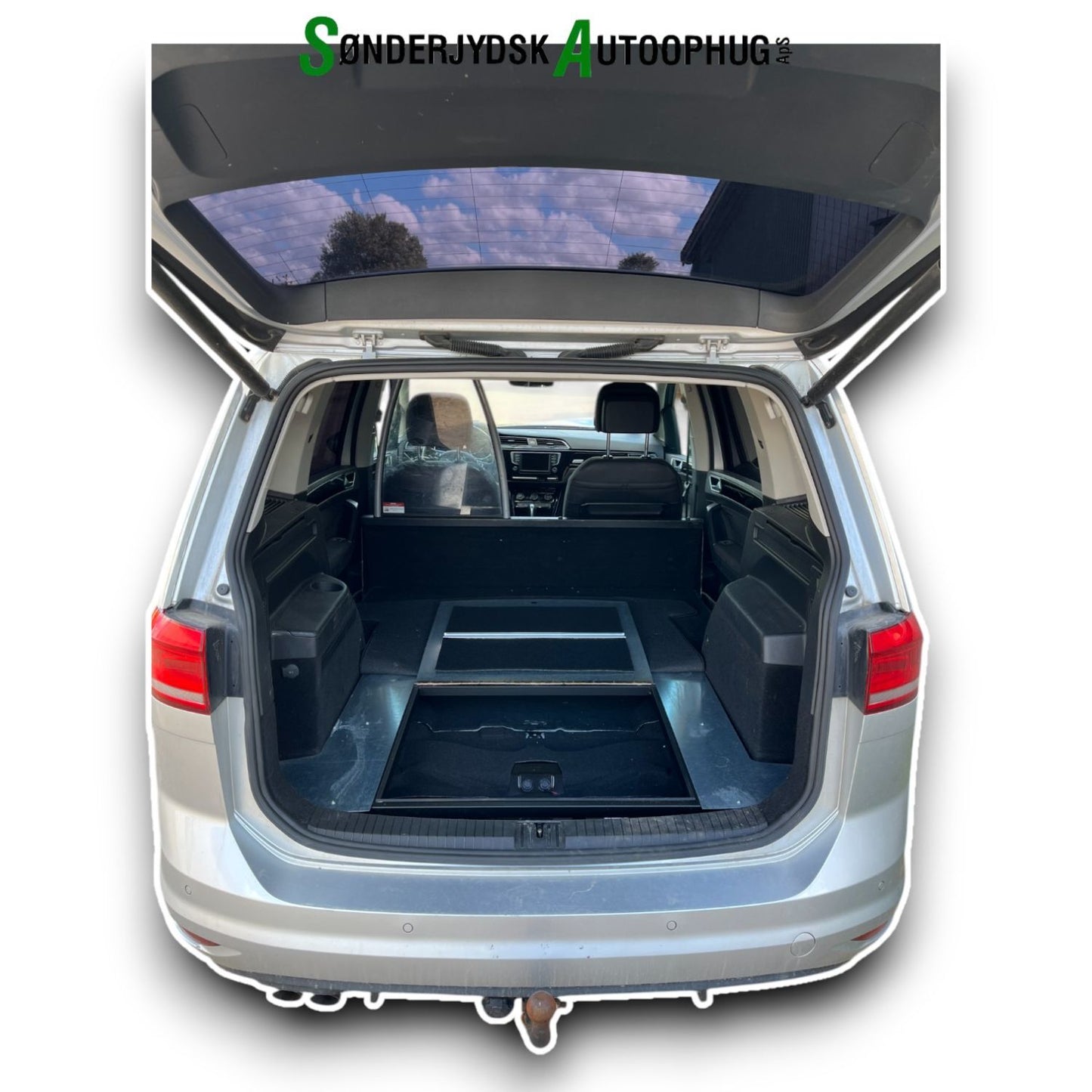 VW Touran 5T Pluk-Selv-Bil Med OEM Nr. Ophugger Fra VW Ophugger