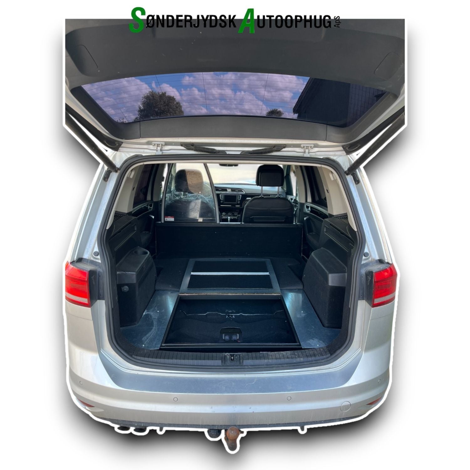 VW Touran 5T Pluk-Selv-Bil Med OEM Nr. Ophugger Fra VW Ophugger