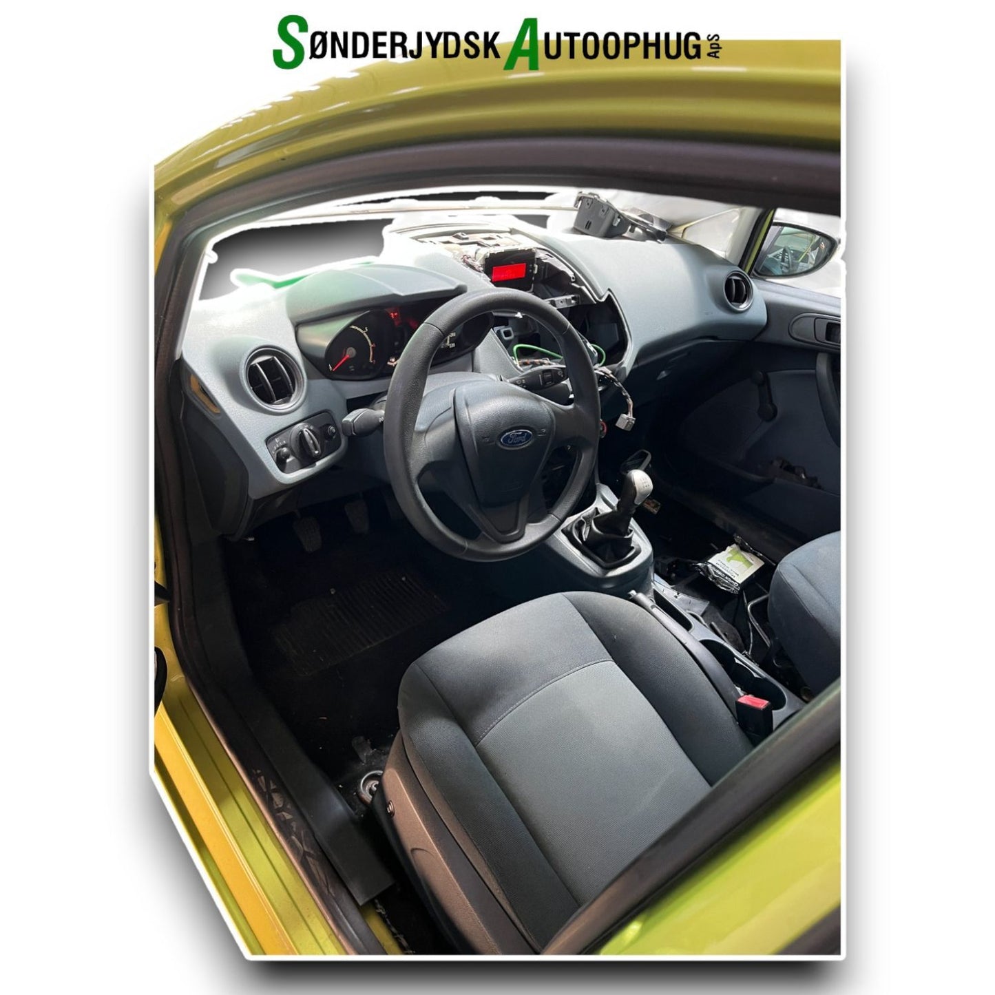 Ford Fiesta 7 Pluk-Selv-Bil Med OEM Nr. Ophugger Fra Ford Ophugger