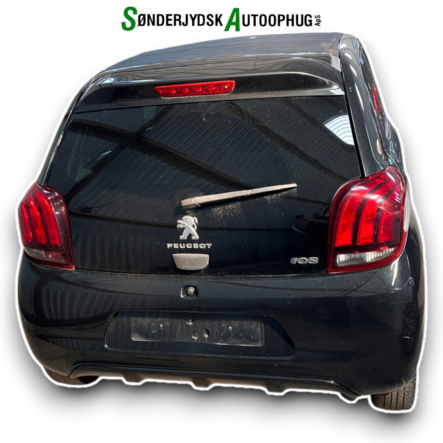 Peugeot 108 Pluk-Selv-Bil Med OEM Nr. Ophugger Fra Peugeot Ophugger