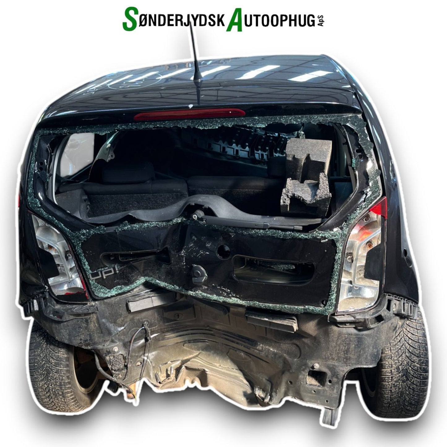 VW UP Pluk-Selv-Bil Med OEM Nr. Ophugger Fra VW Ophugger