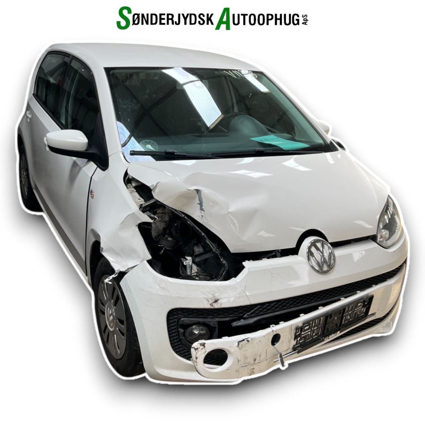VW UP Pluk-Selv-Bil Med OEM Nr. Ophugger Fra VW Ophugger