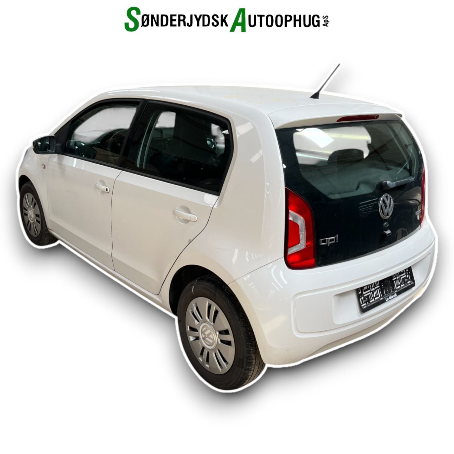 VW Up Pluk-Selv-Bil Med OEM Nr. Ophugger Fra VW Ophugger
