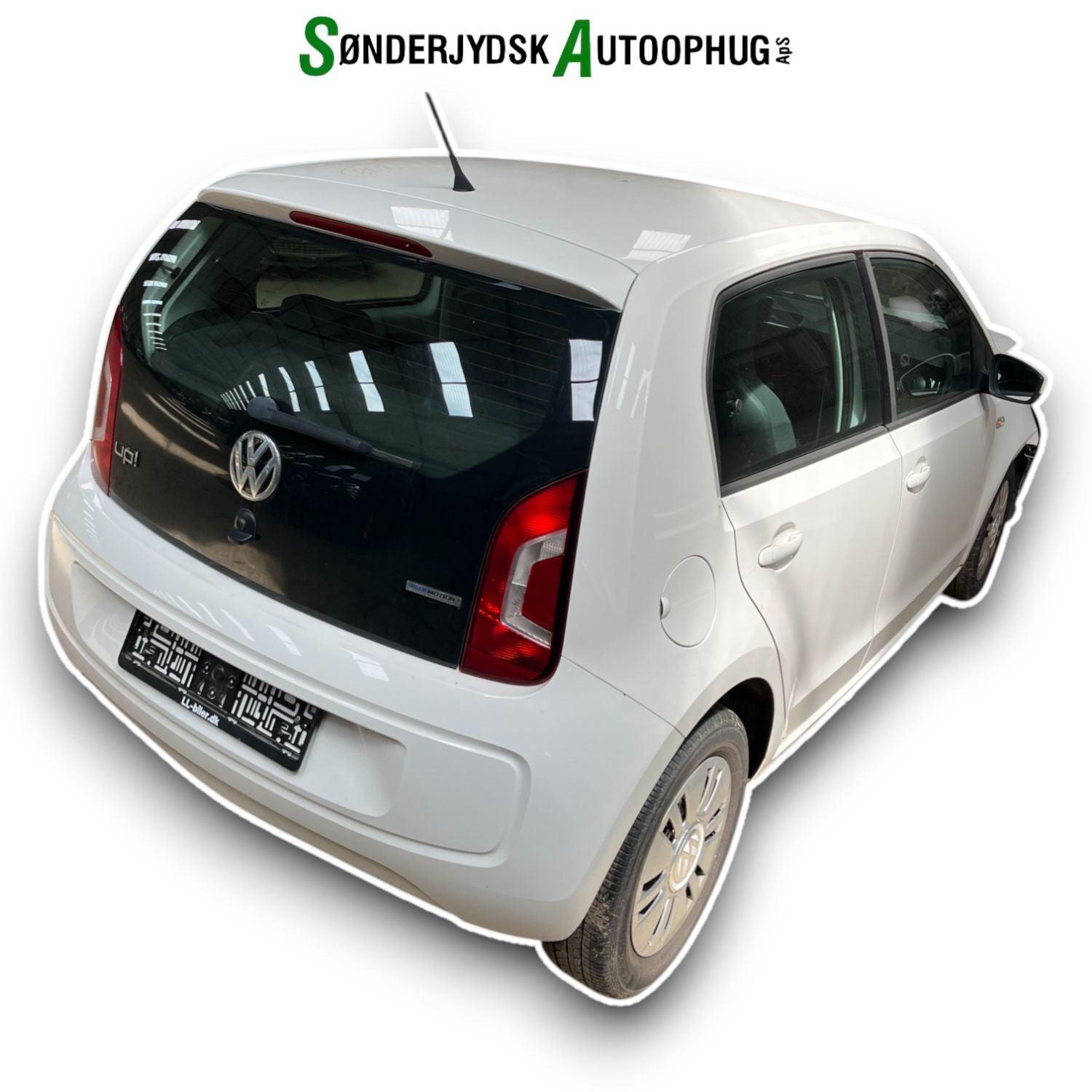 VW Up Pluk-Selv-Bil Med OEM Nr. Ophugger Fra VW Ophugger