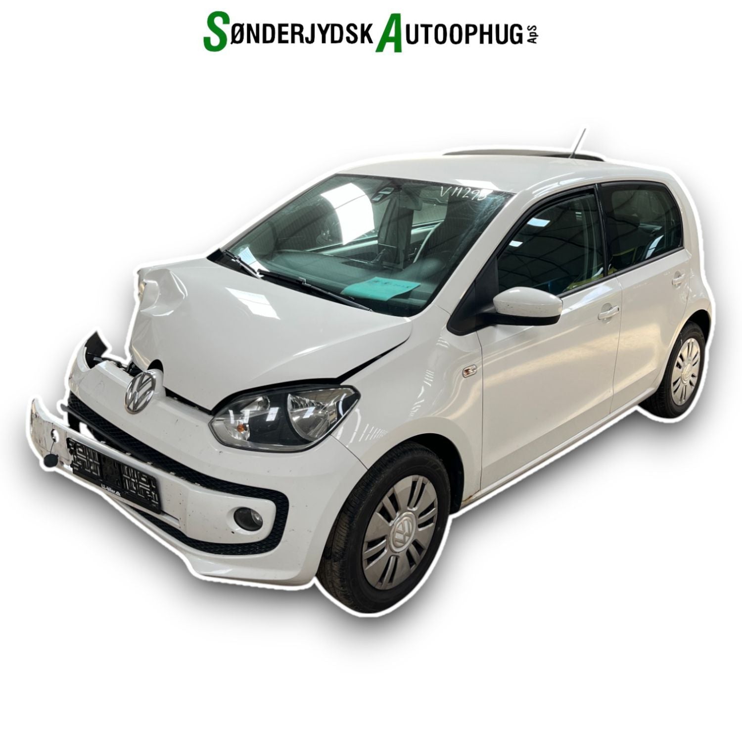 VW Up Pluk-Selv-Bil Med OEM Nr. Ophugger Fra VW Ophugger