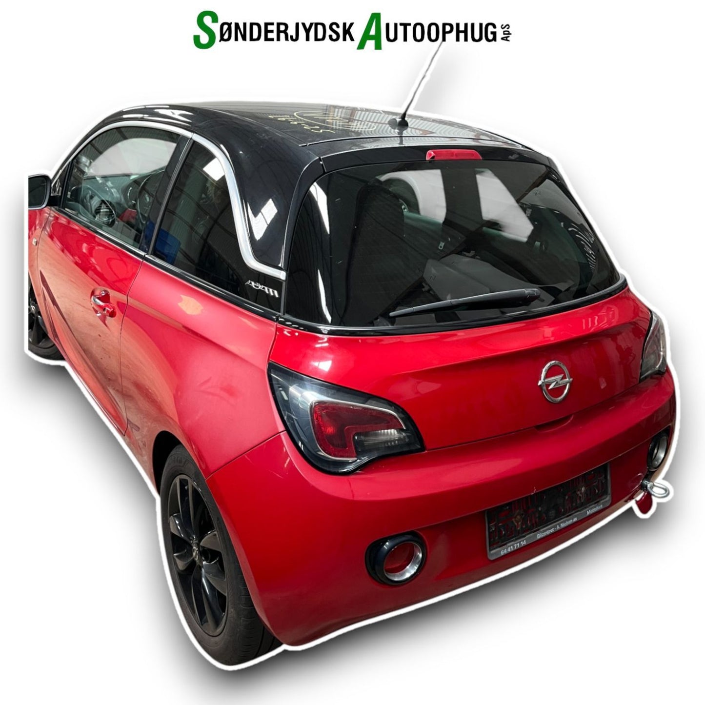 Opel Adam Pluk-Selv-Bil Med OEM Nr. Ophugger Fra Opel Ophugger