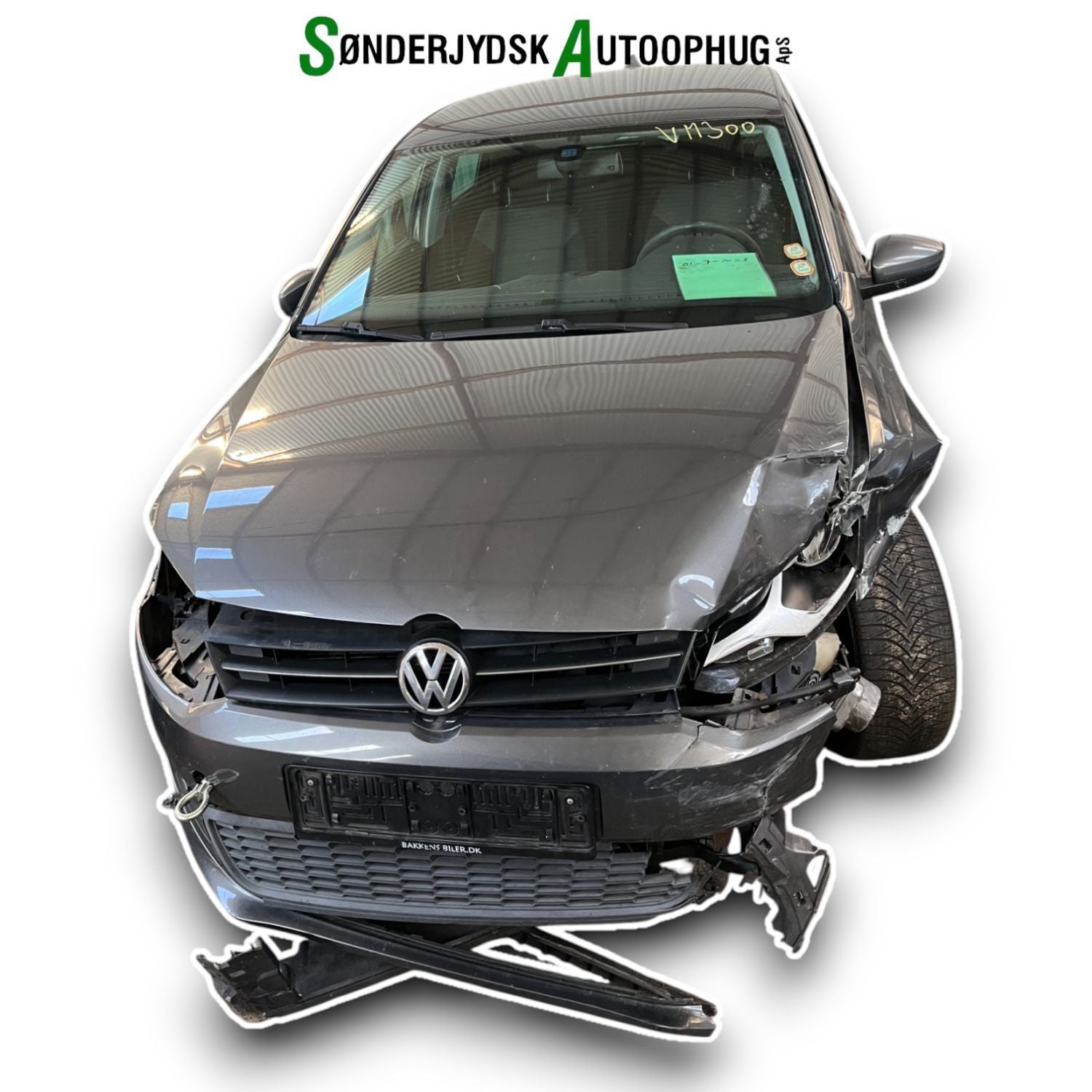 VW Polo 6R Pluk-Selv-Bil Med OEM Nr. Ophugger Fra VW Ophugger