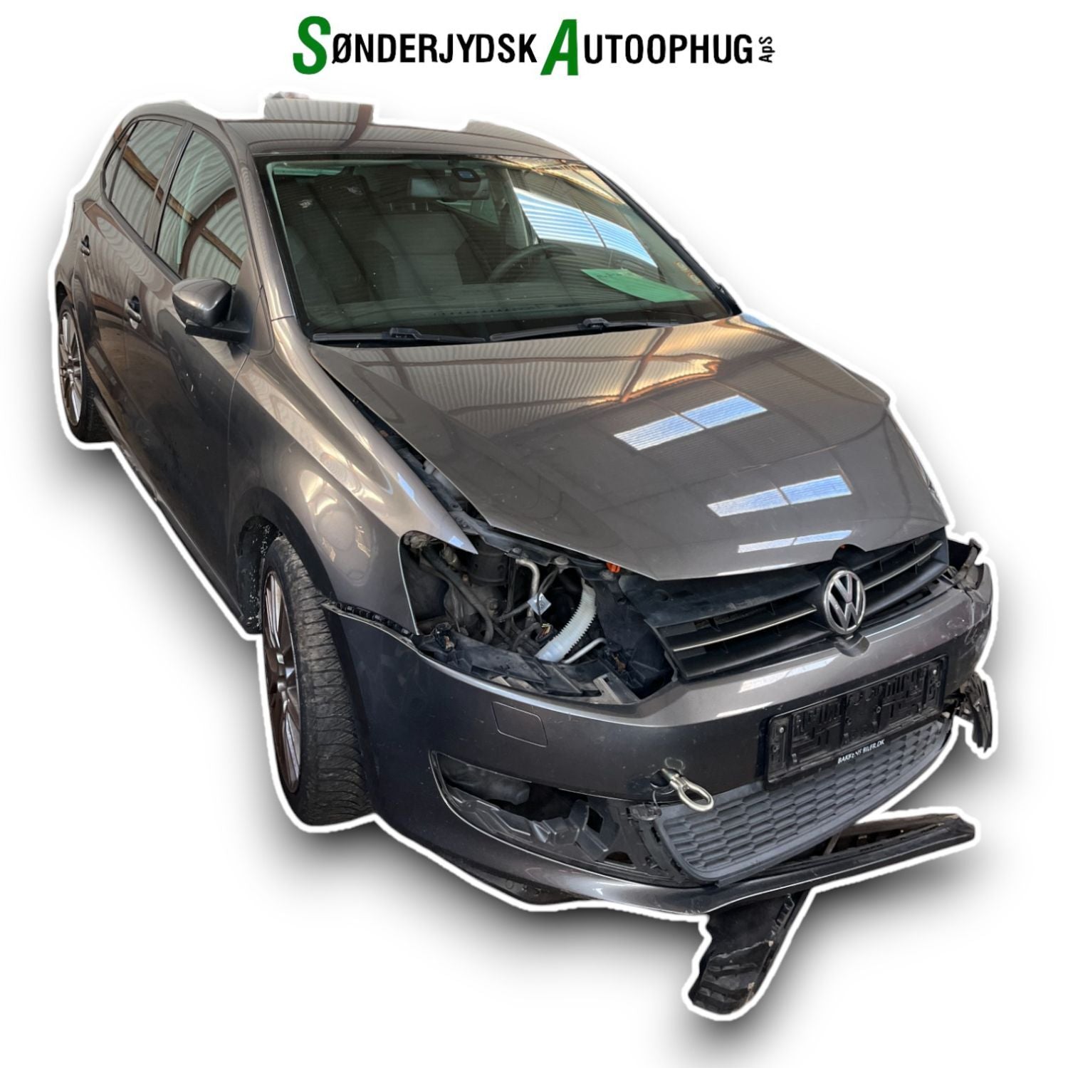 VW Polo 6R Pluk-Selv-Bil Med OEM Nr. Ophugger Fra VW Ophugger