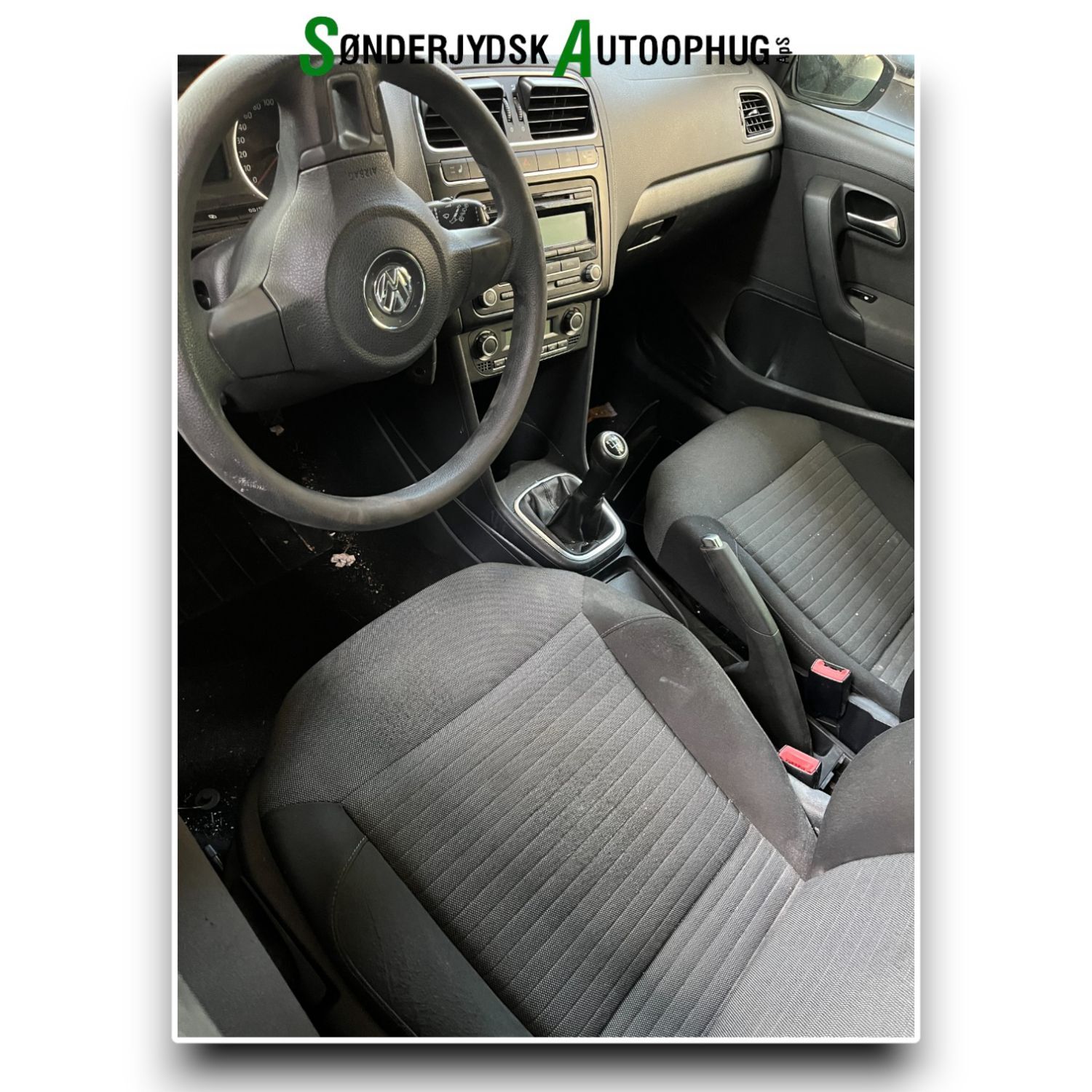 VW Polo 6R Pluk-Selv-Bil Med OEM Nr. Ophugger Fra VW Autoophug