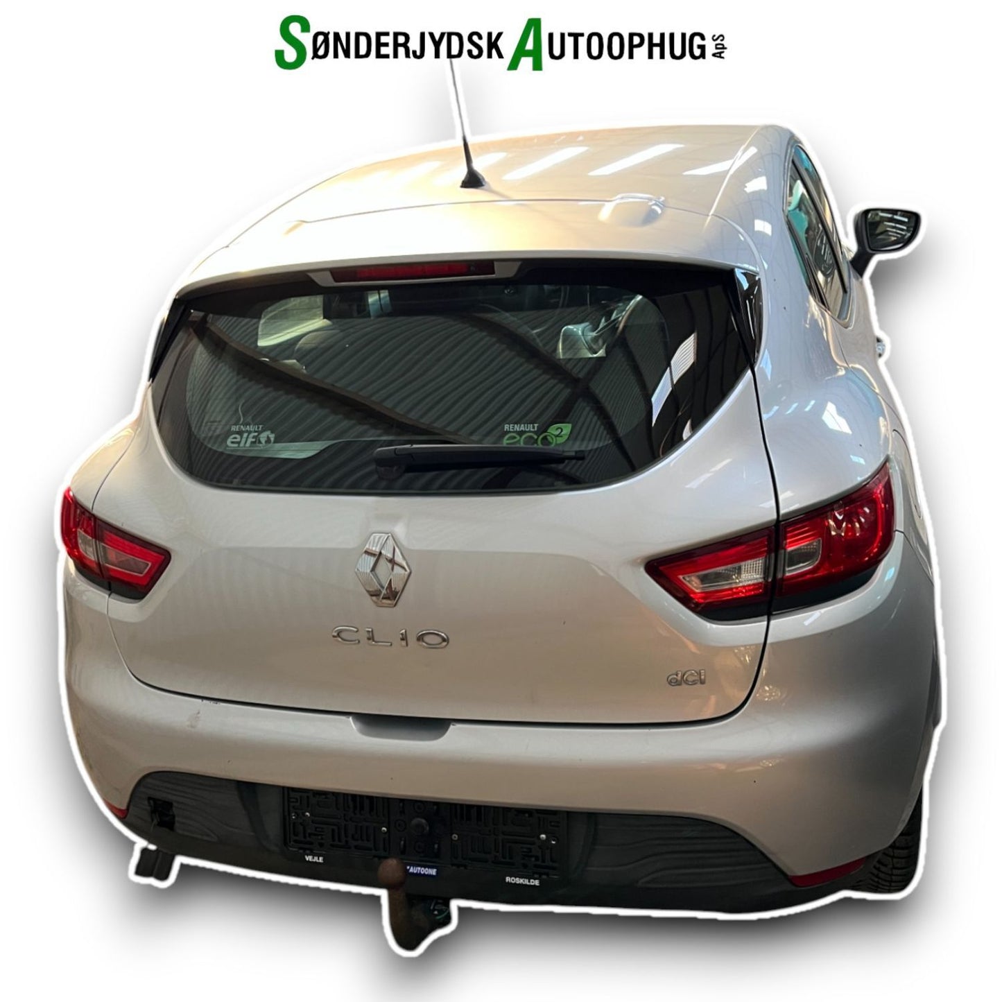 Renault Clio 4 Pluk-Selv-Bil Med OEM Nr. Ophugger Fra Renault Ophugger