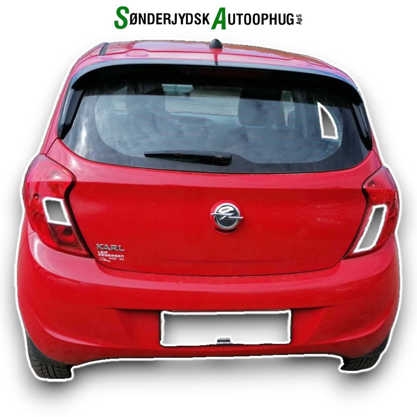 Opel Karl Pluk-Selv-Bil Med OEM Nr. Ophugger Fra Opel Ophugger